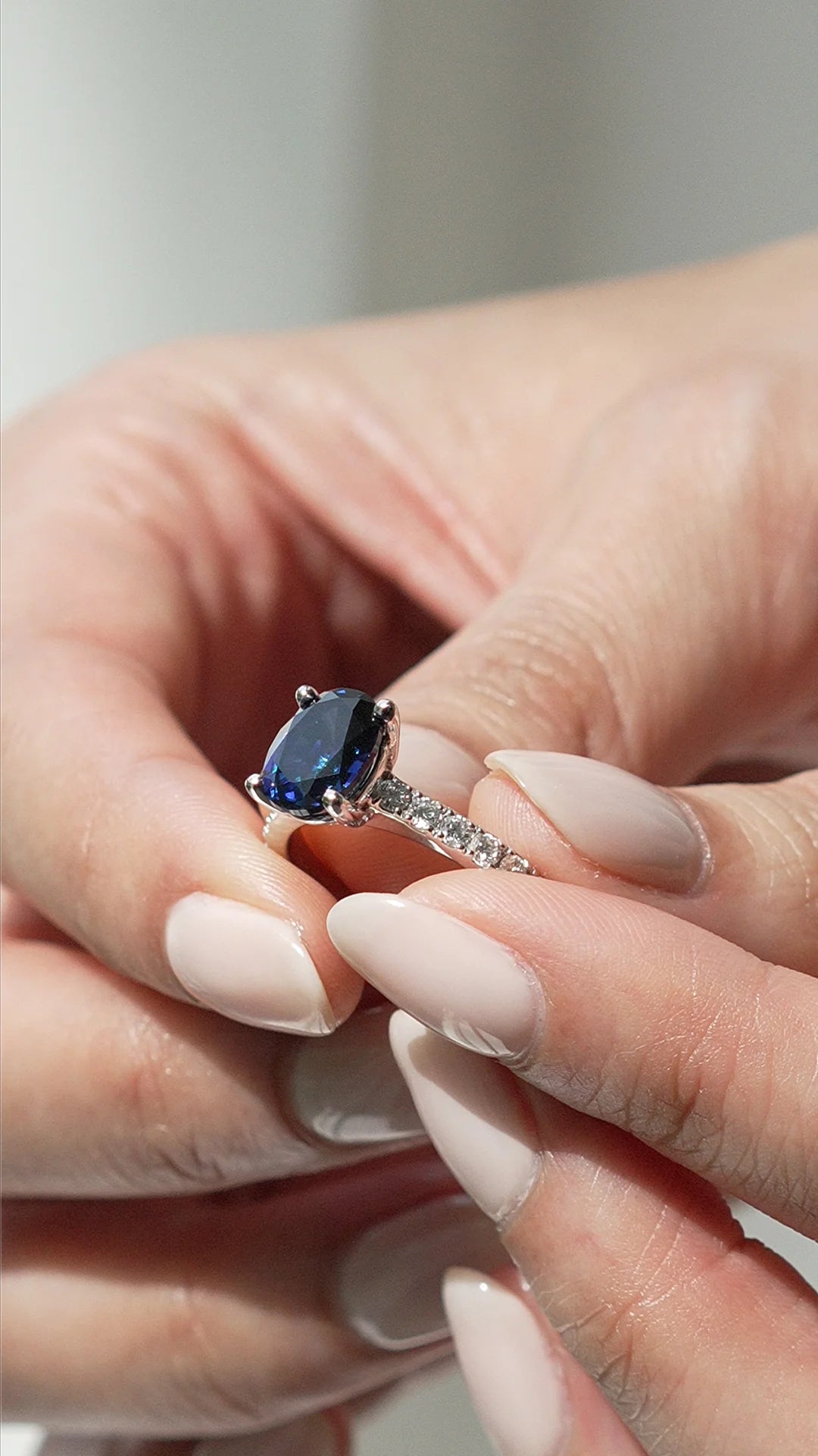 Forever Yours Sapphire Ring - ARTSY SILVER