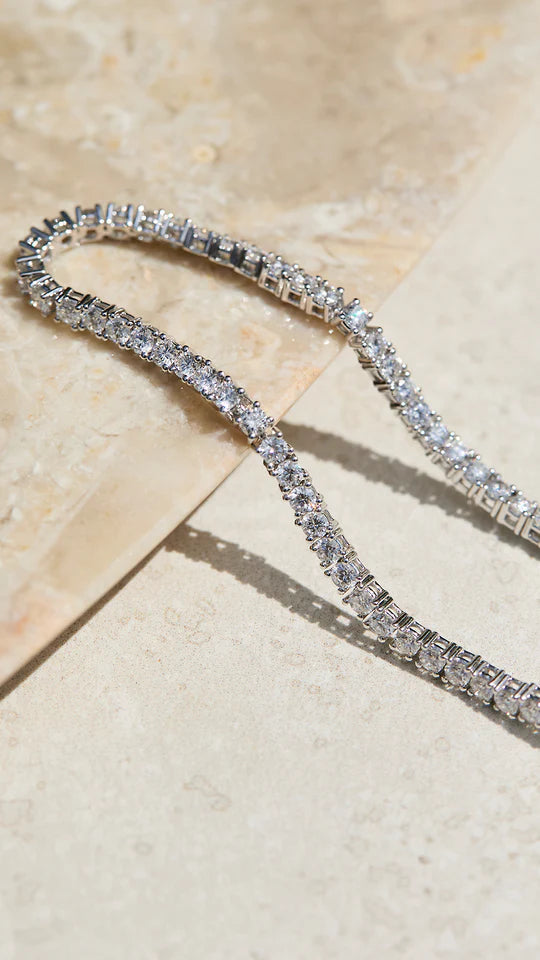 3mm Tennis Bracelet Silver