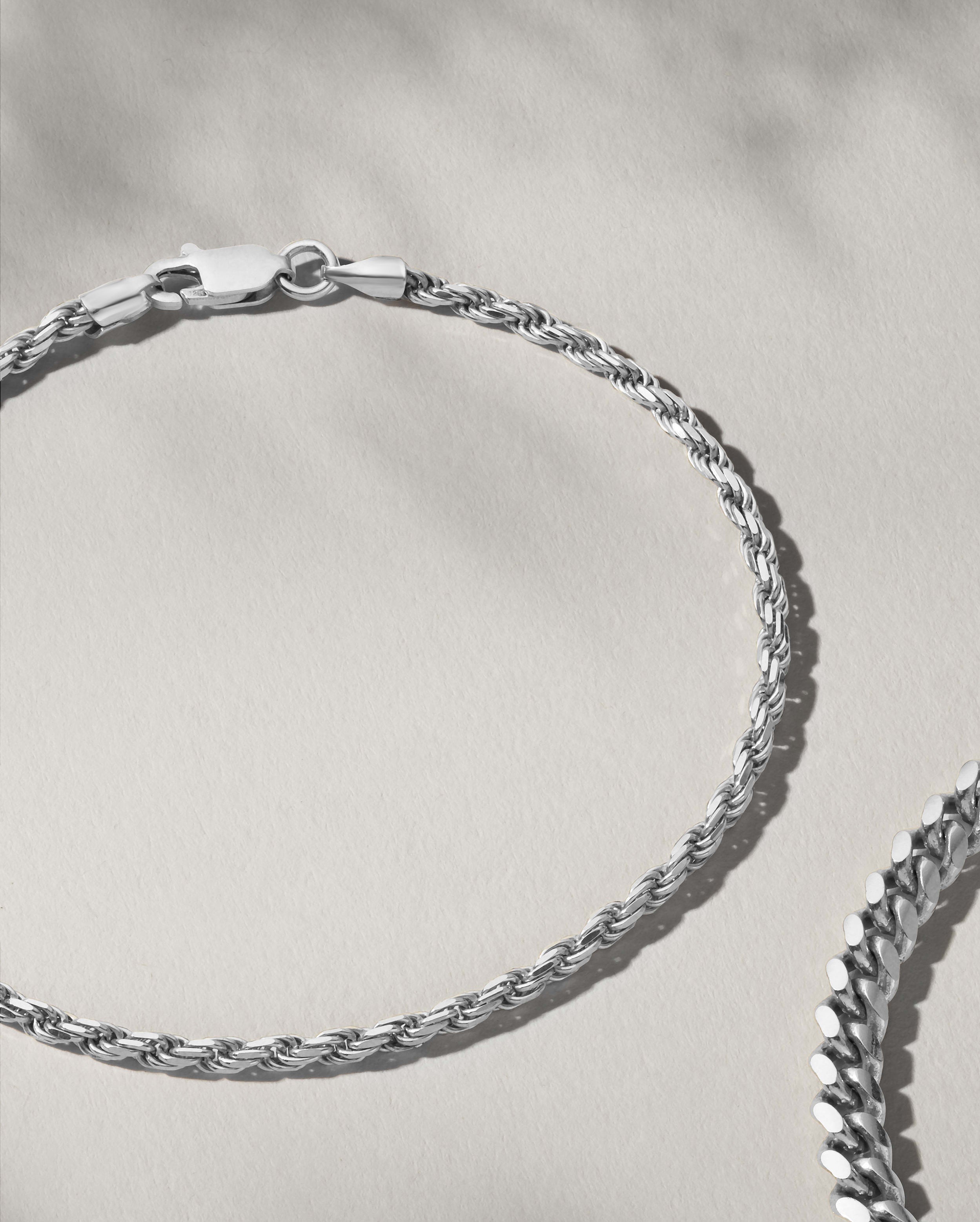 Rope-Bracelet-3.5mm-Silver
