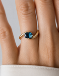 Sapphire Oval Ring