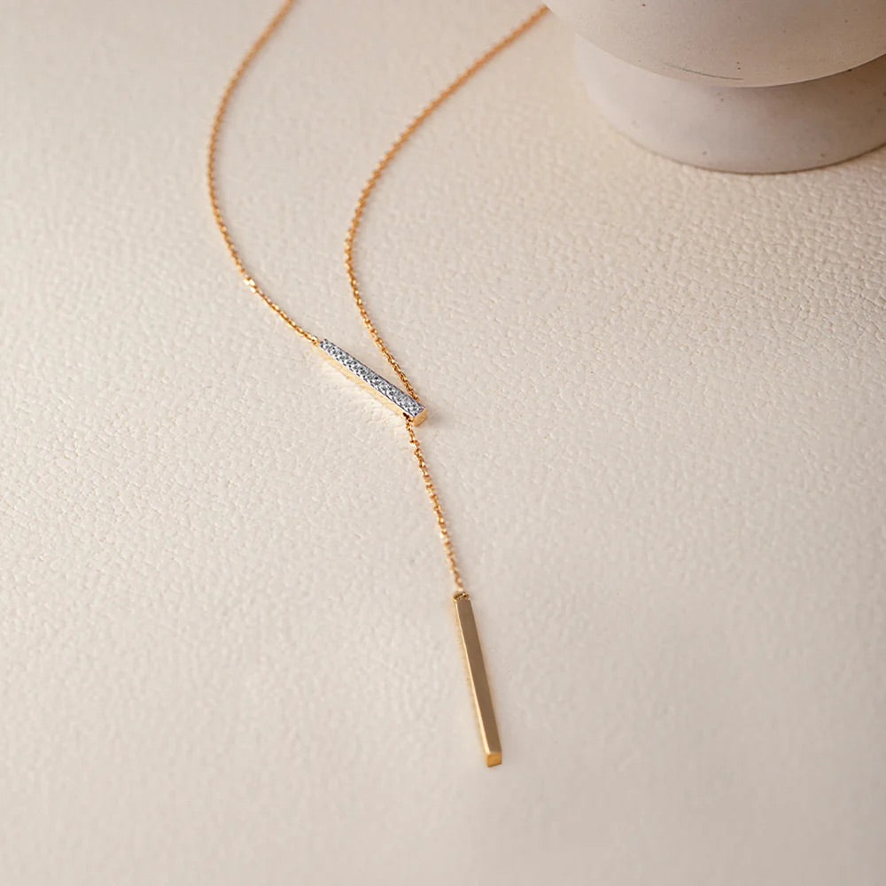 The Lariat Bar Necklace