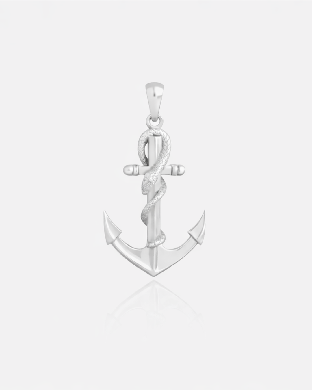 Anchor Pendant - ARTSY SILVER