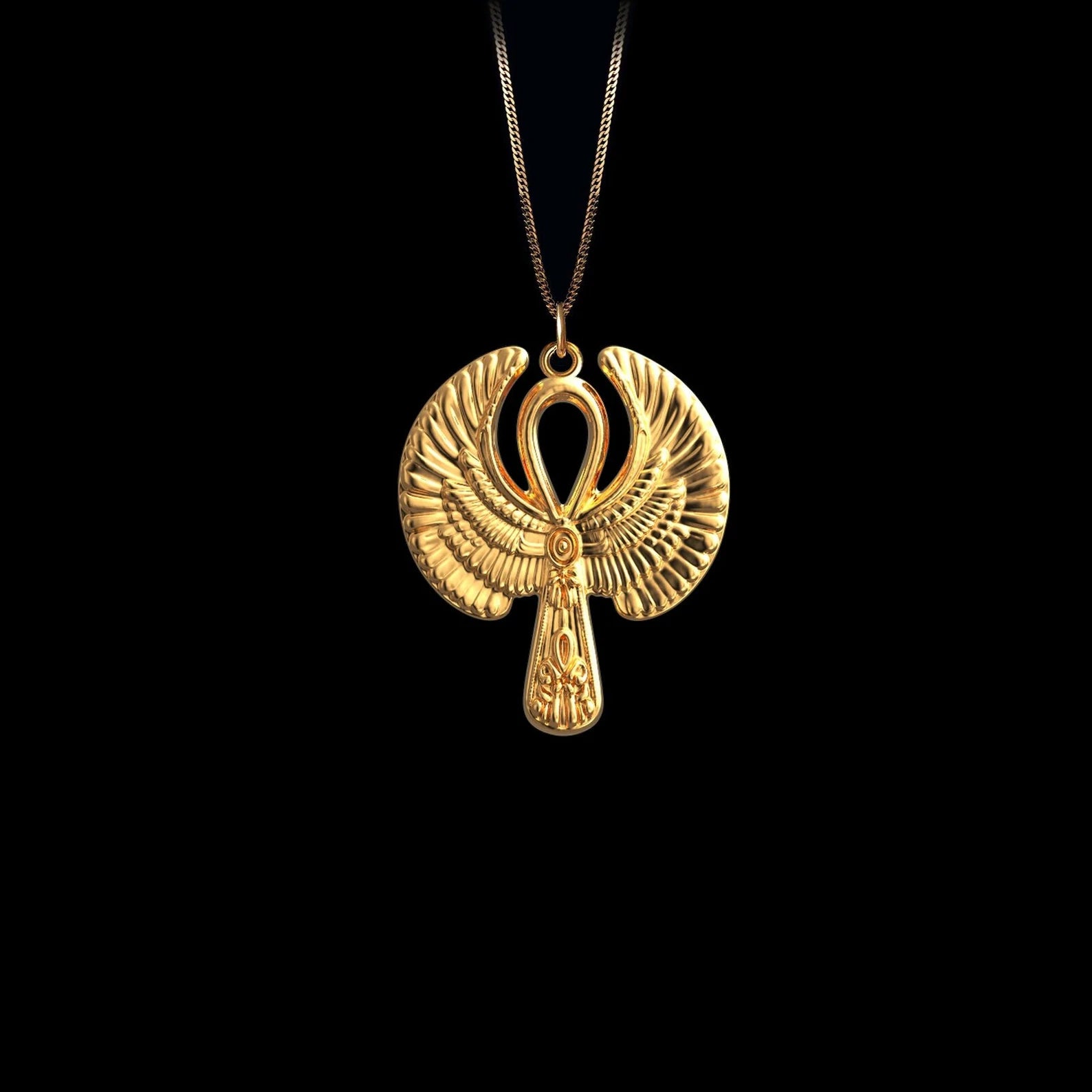 Ankh Wing Pendant