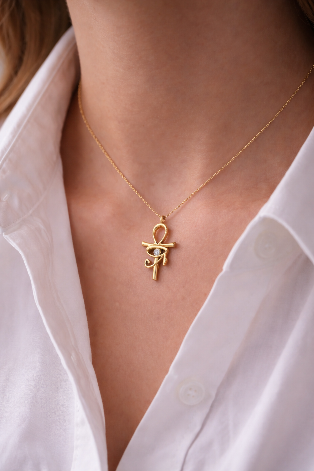 قلادة مفتاح الحياه