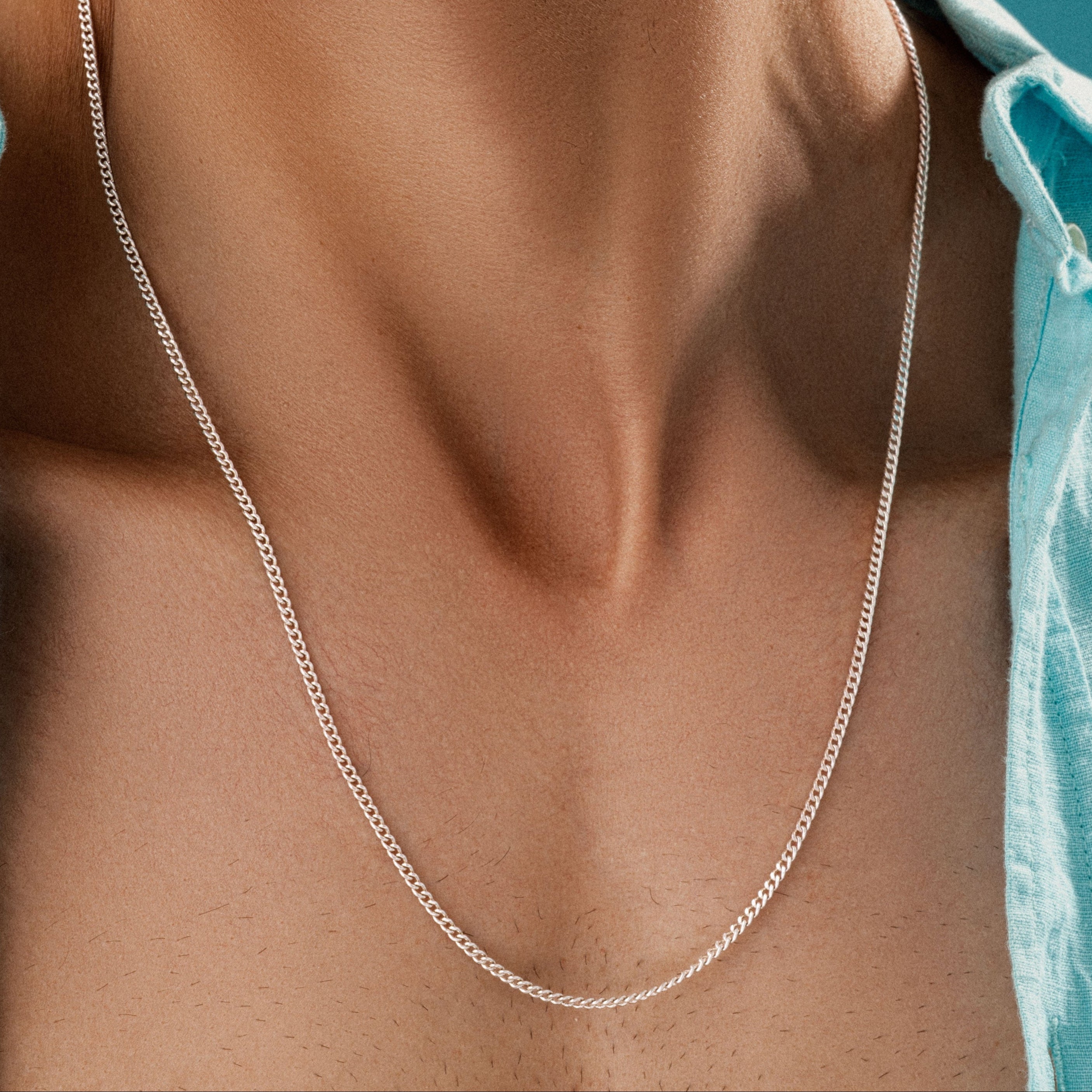 Artsy Cuban Link Chain 2mm Silver