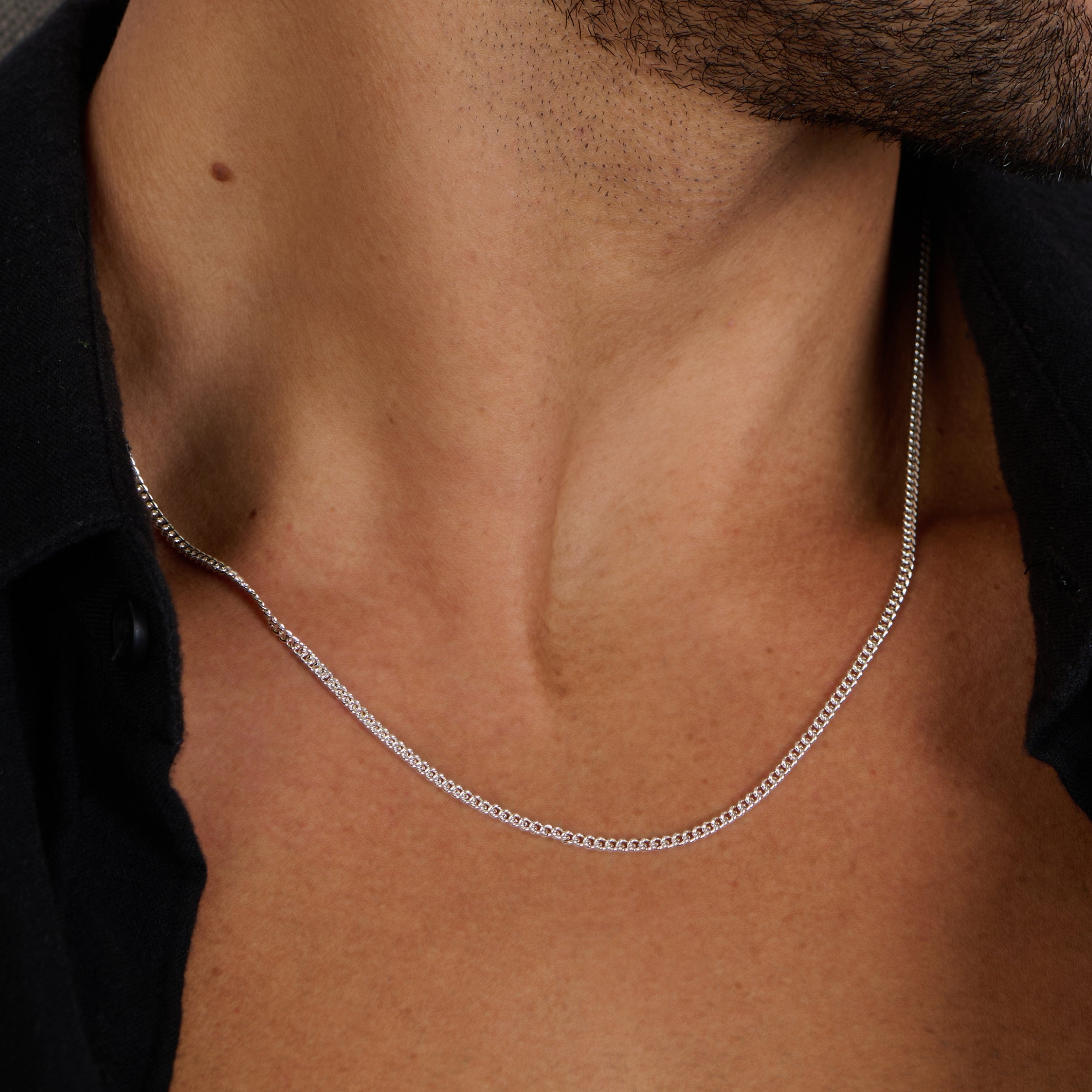 Artsy Cuban Link Chain 2mm Silver