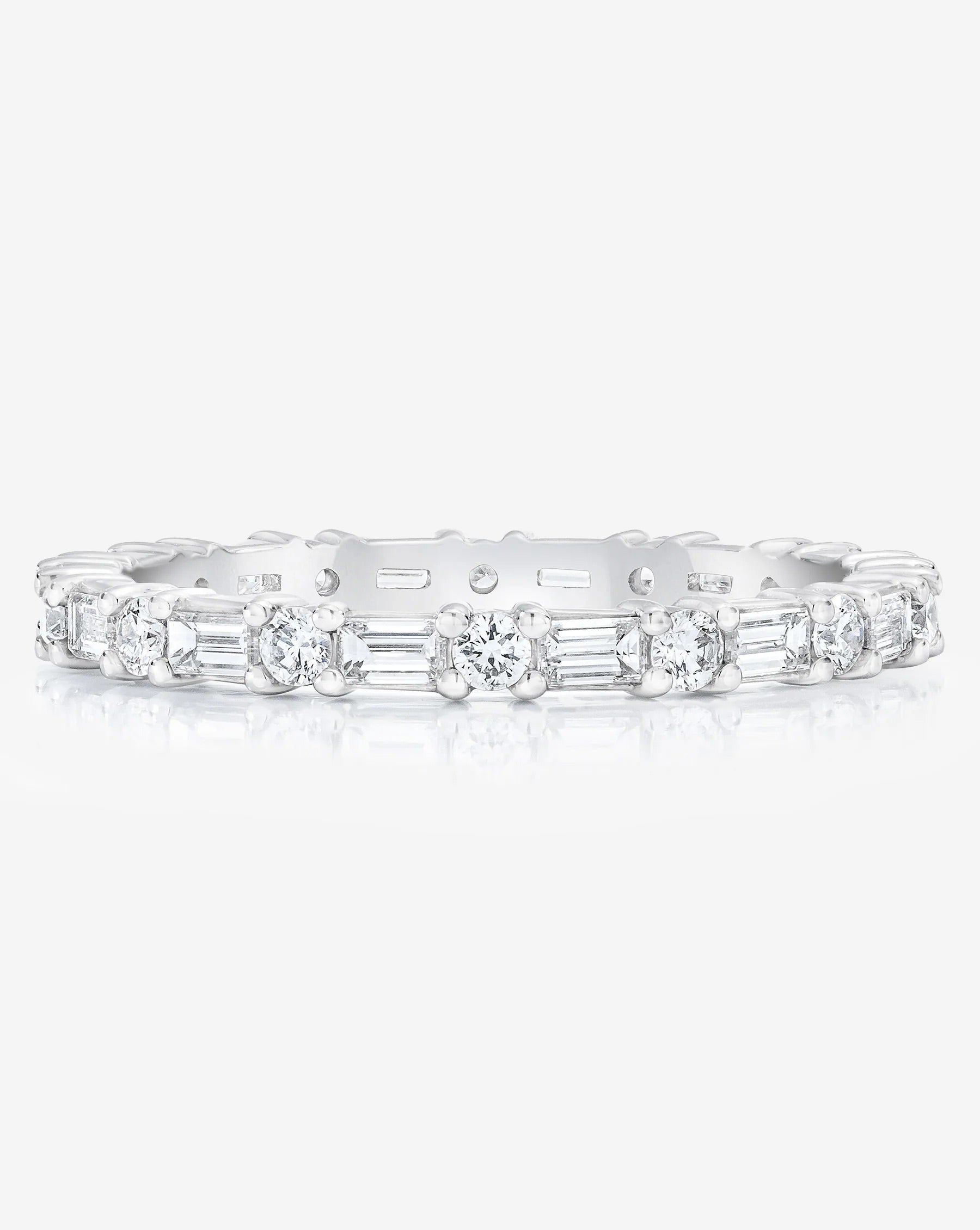 Baguette Glow Eternity Ring
