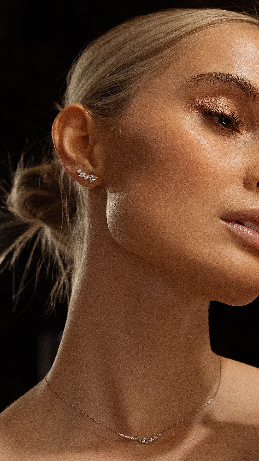 Baklava Silver Earrings