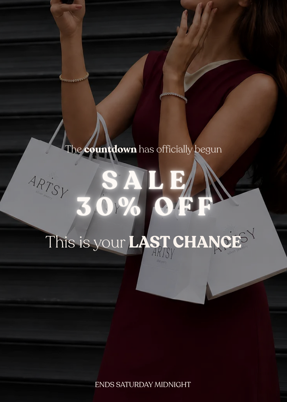 banner of ARTSY SILVER Last chance 