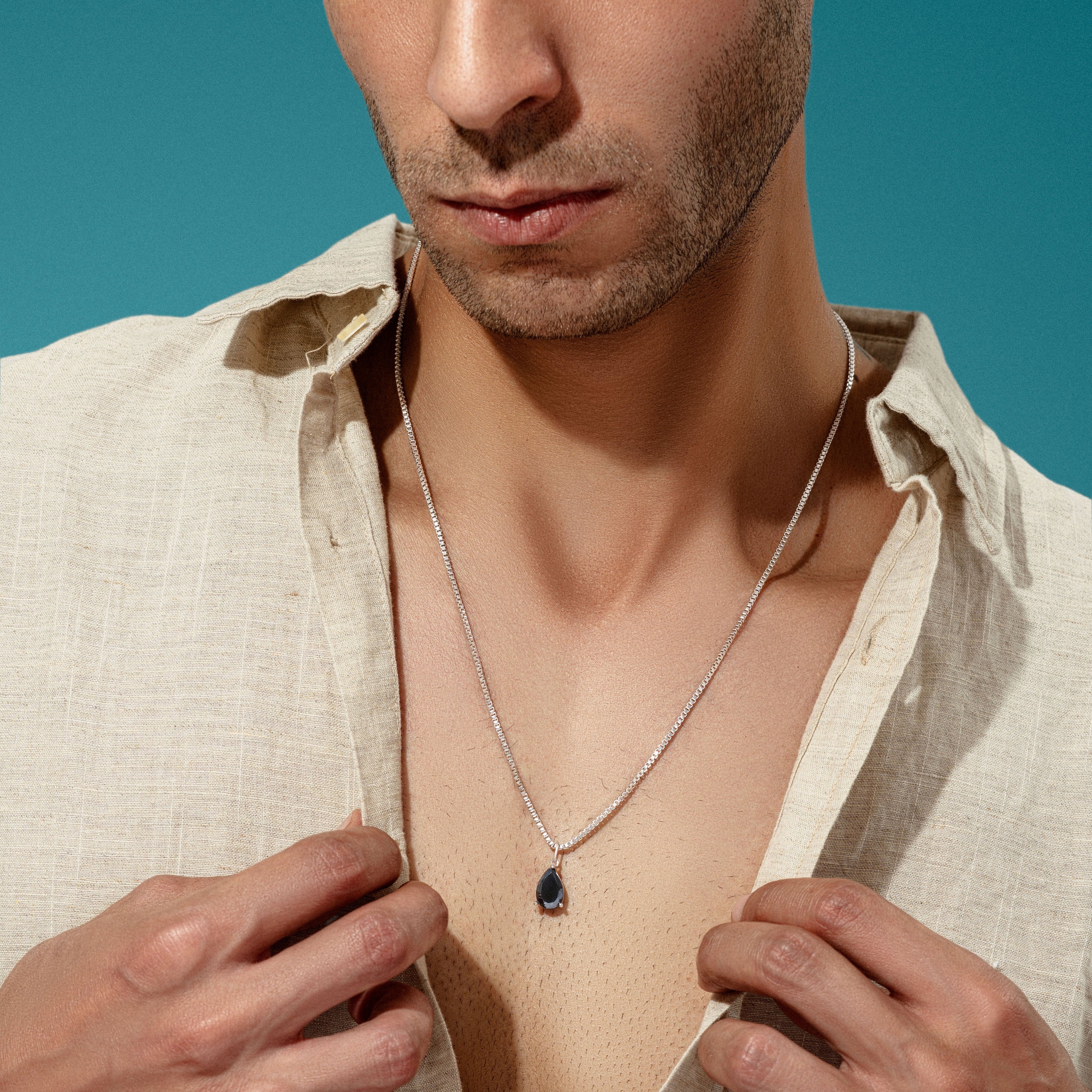 The Gangster Necklace - ARTSY SILVER