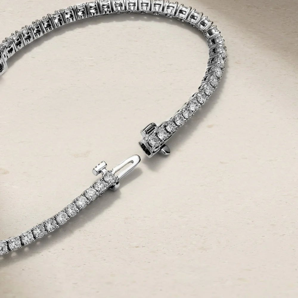 Beloved Heart Tennis Bracelet - ARTSY SILVER