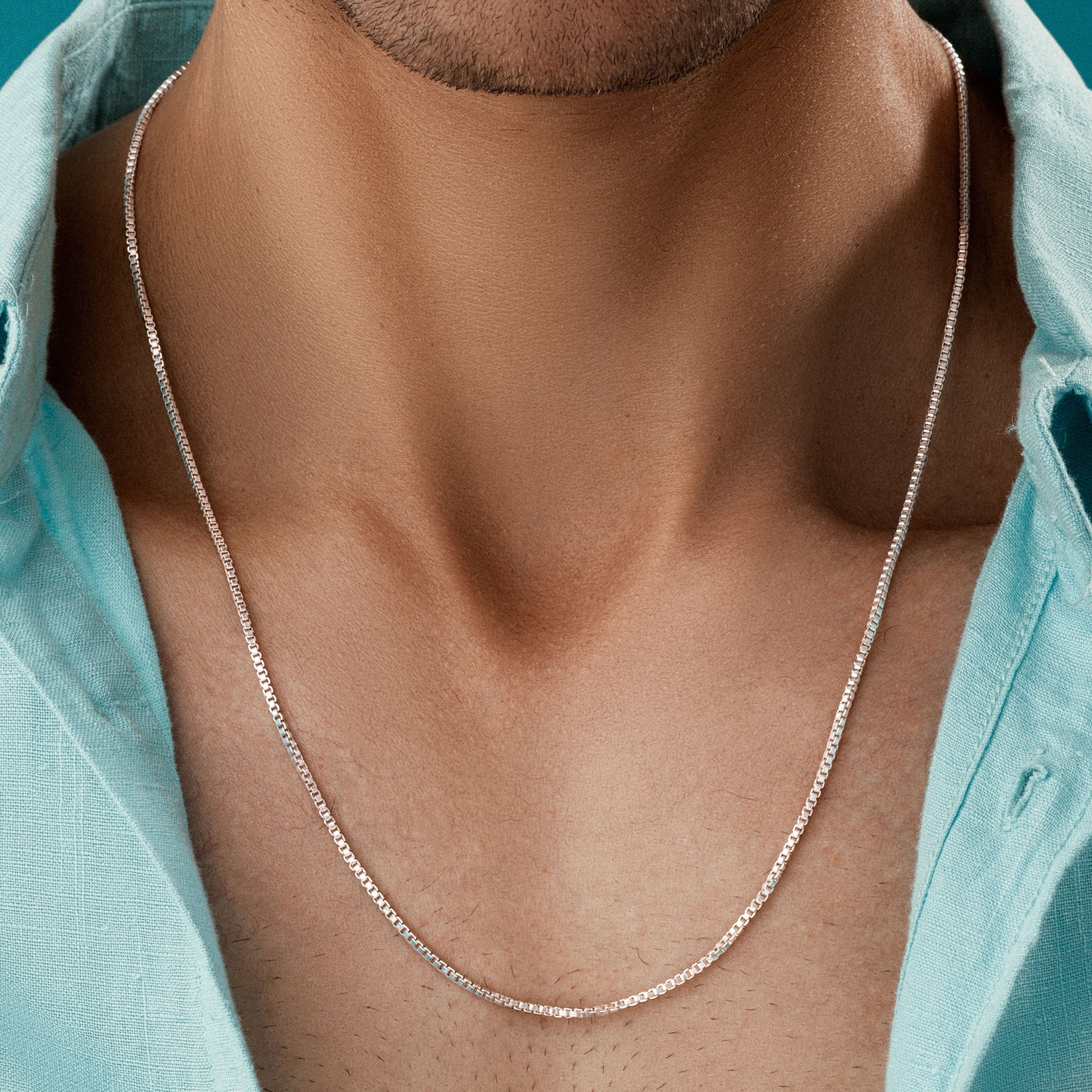 Box Chain Silver - ARTSY SILVER