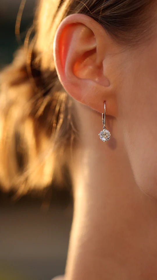 Neoma Silver Earrings - ARTSY SILVER