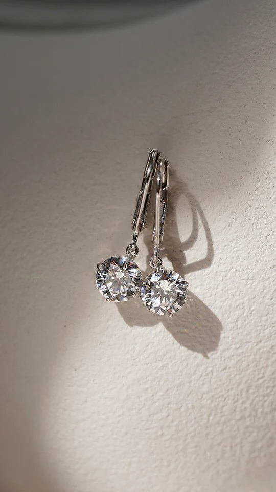 Neoma Silver Earrings - ARTSY SILVER