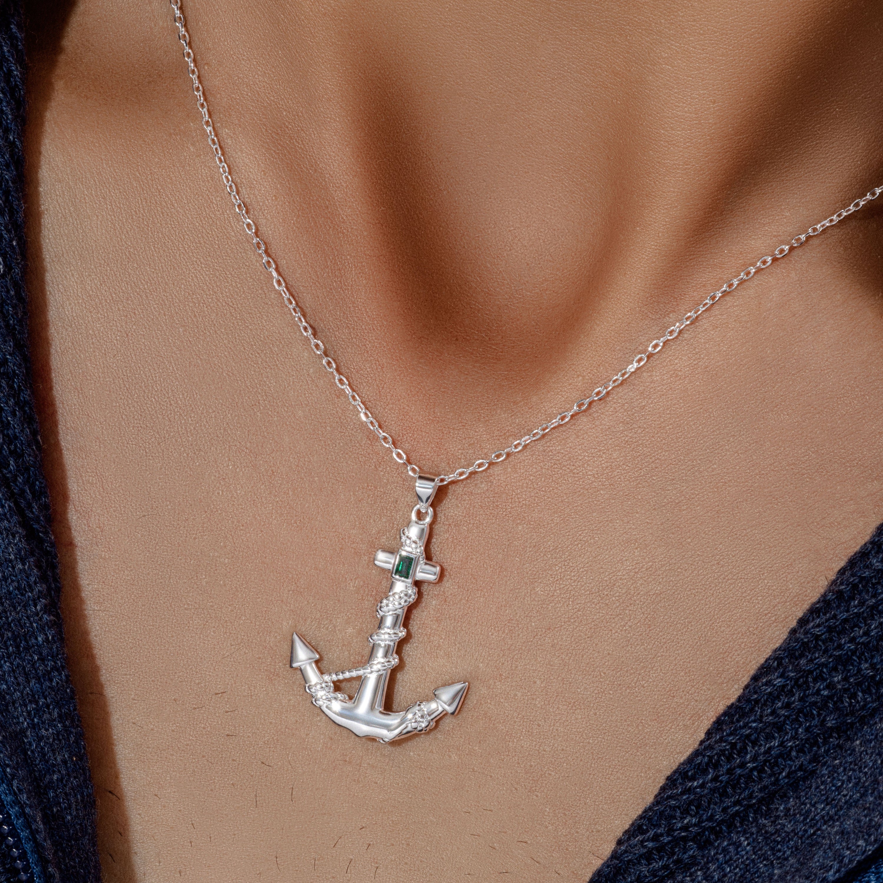 Capitan Of The Seas Men Necklace - ARTSY SILVER