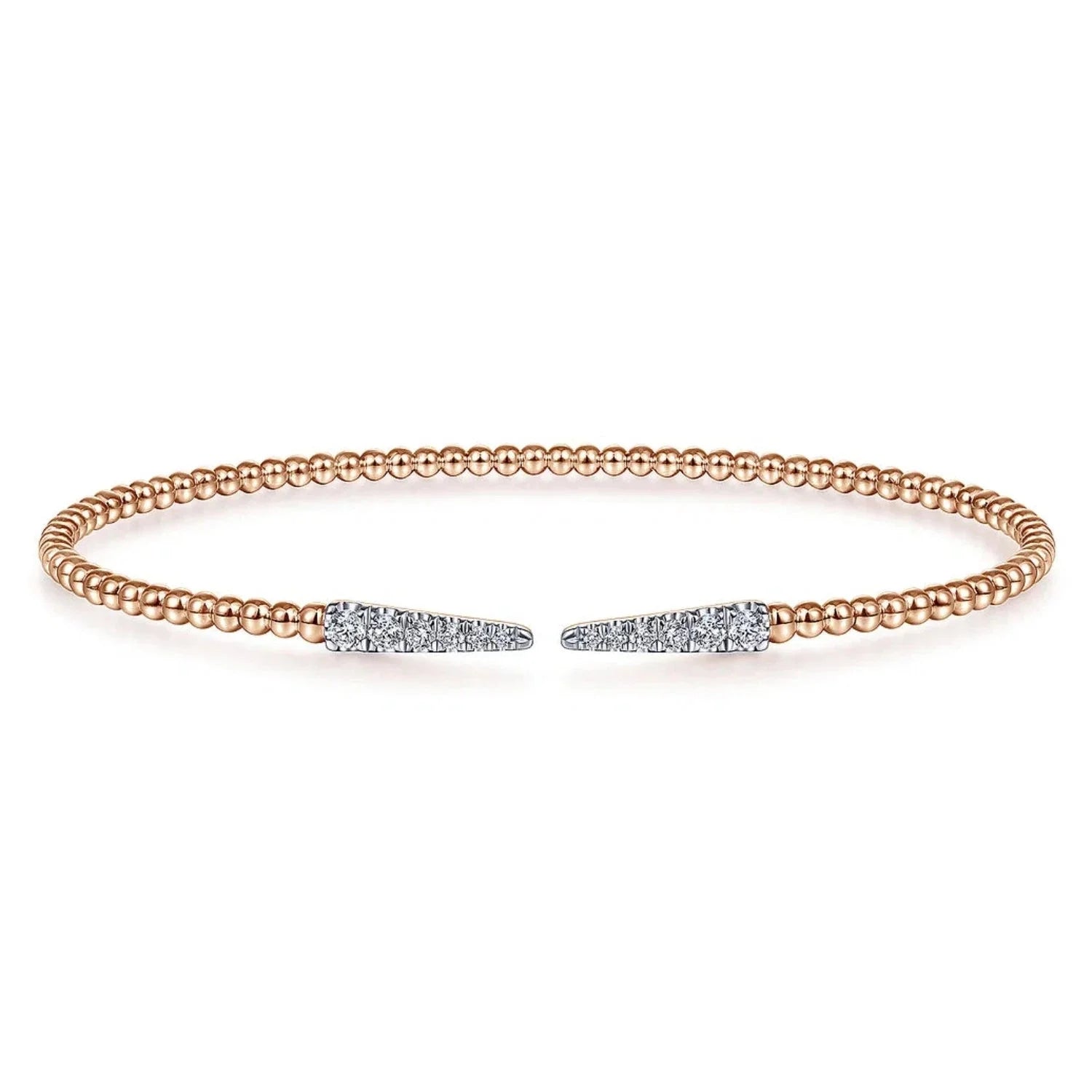 Charmed Arrow Beaded Zircon  Bangle