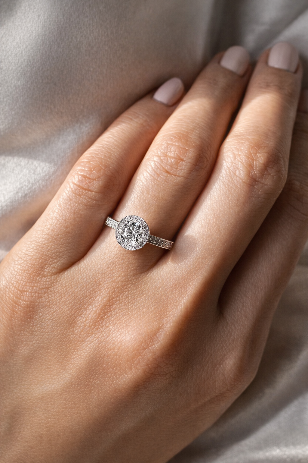 حلقة وعد cher Zircon