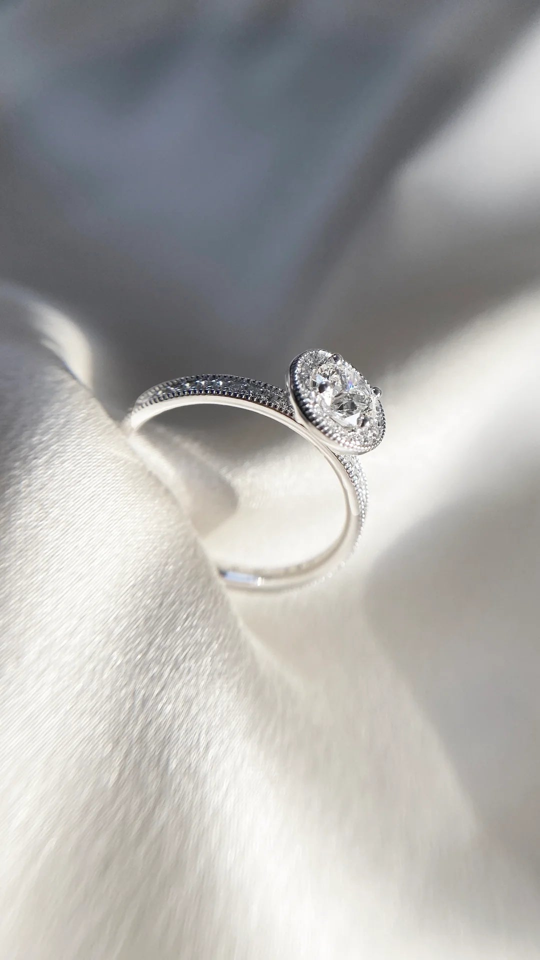 Cher Zircon Promise Ring - ARTSY SILVER