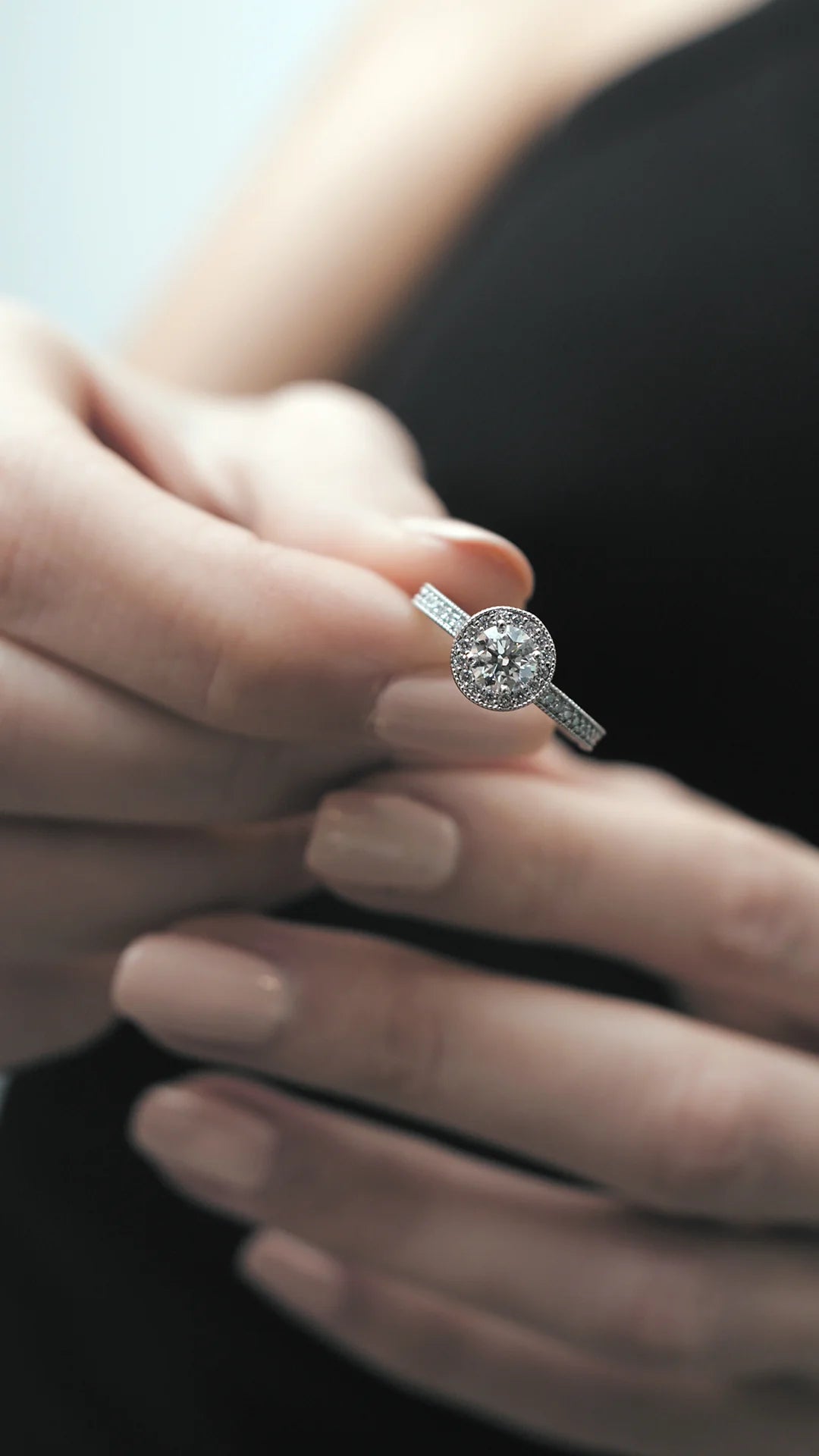 Cher Zircon Promise Ring - ARTSY SILVER