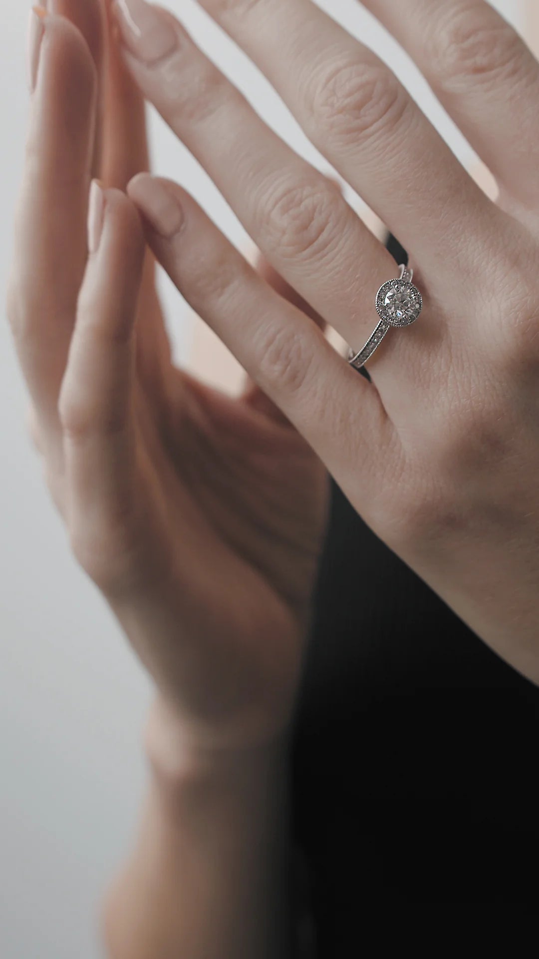 Cher Zircon Promise Ring - ARTSY SILVER