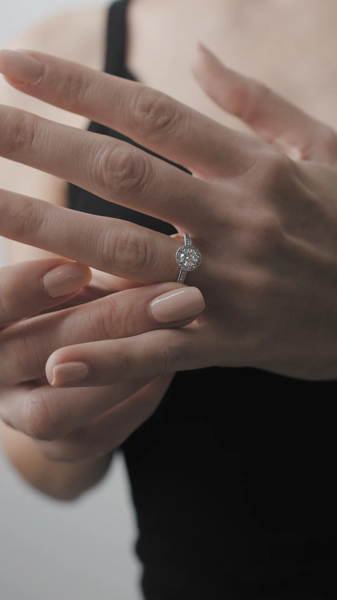 Cher Zircon Promise Ring - ARTSY SILVER