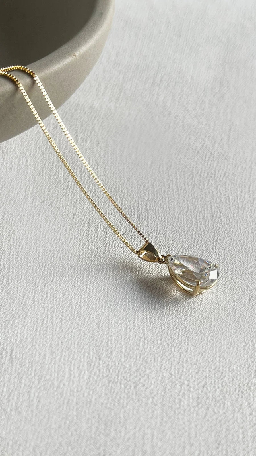 Chic Charm Gold Plated Necklace - ARTSY SILVER