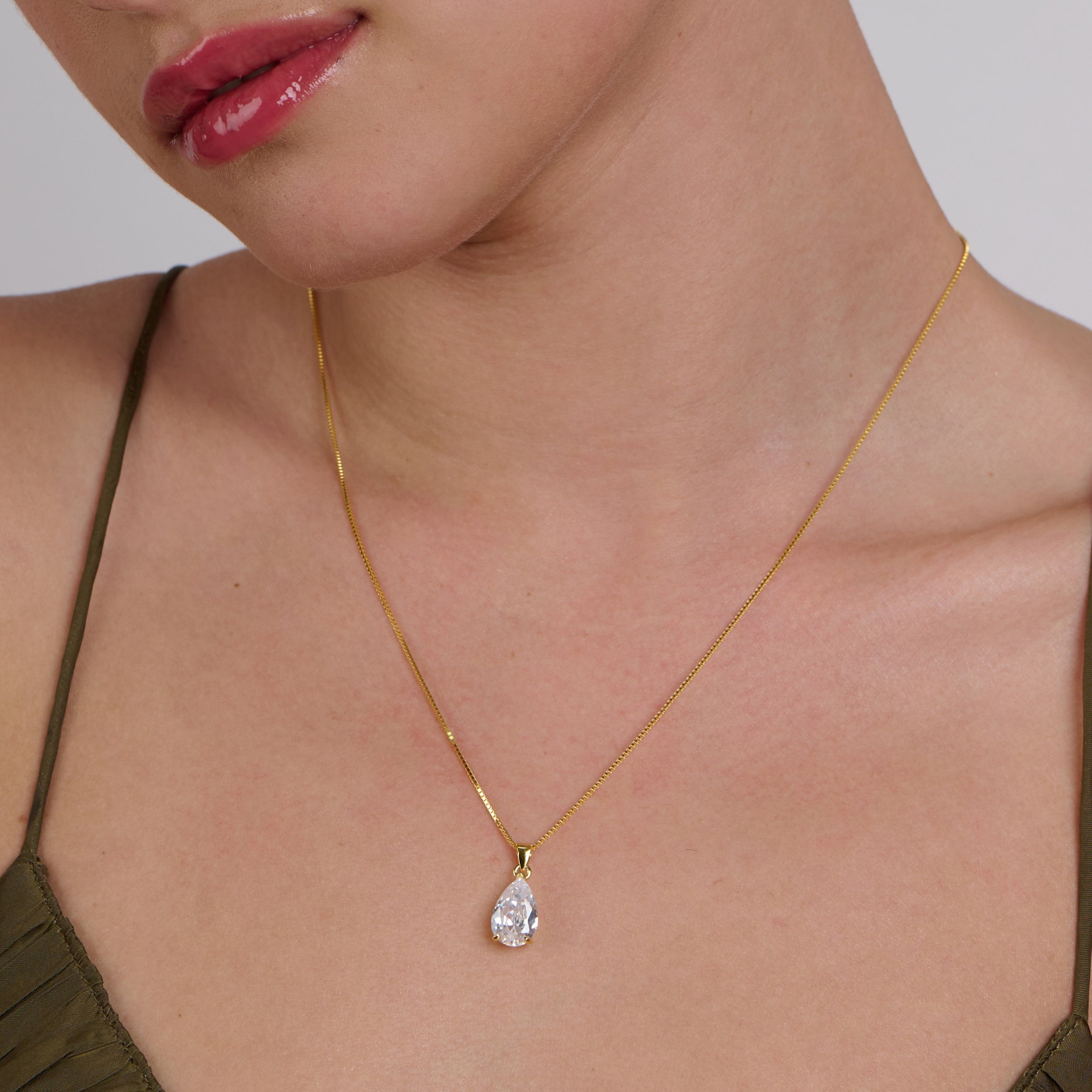 Chic Charm Gold Plated Necklace