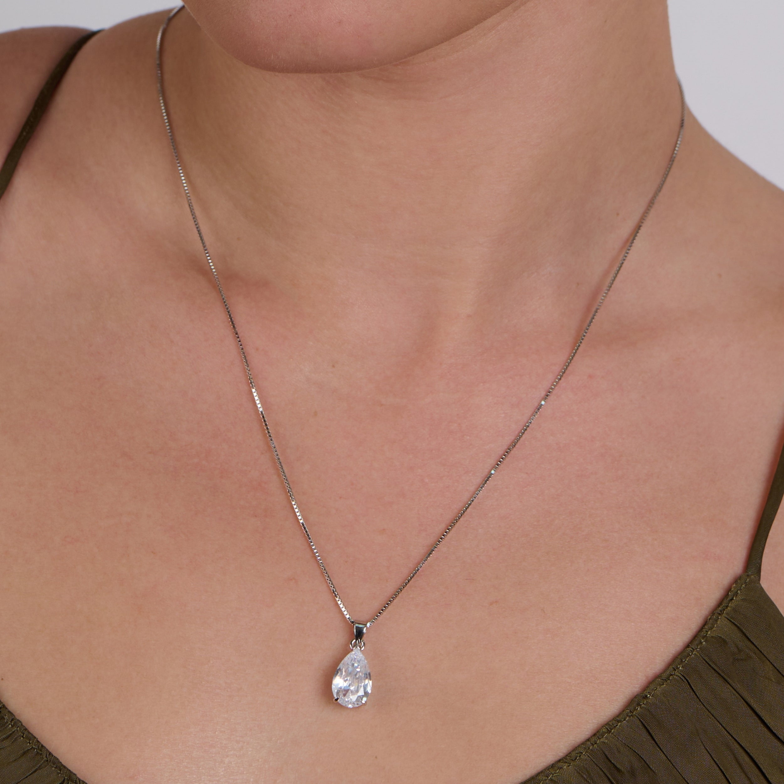 Chic Charm Silver Necklace