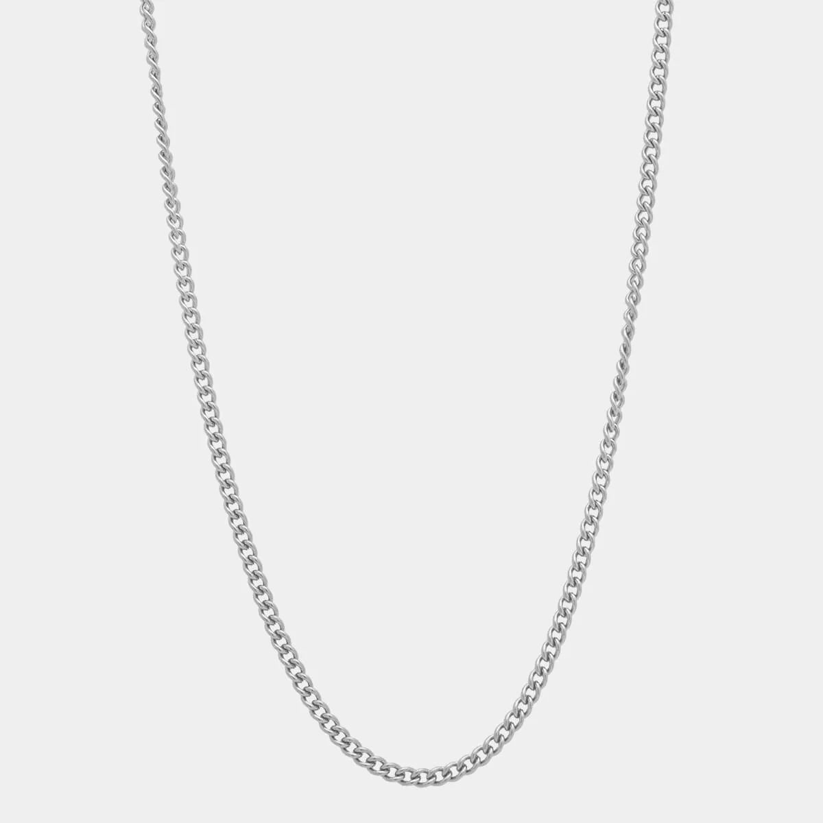 Cuban-Link-Chain-2mm-Silver
