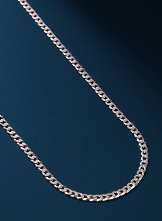 Cuban Link Chain 3mm Silver - ARTSY SILVER