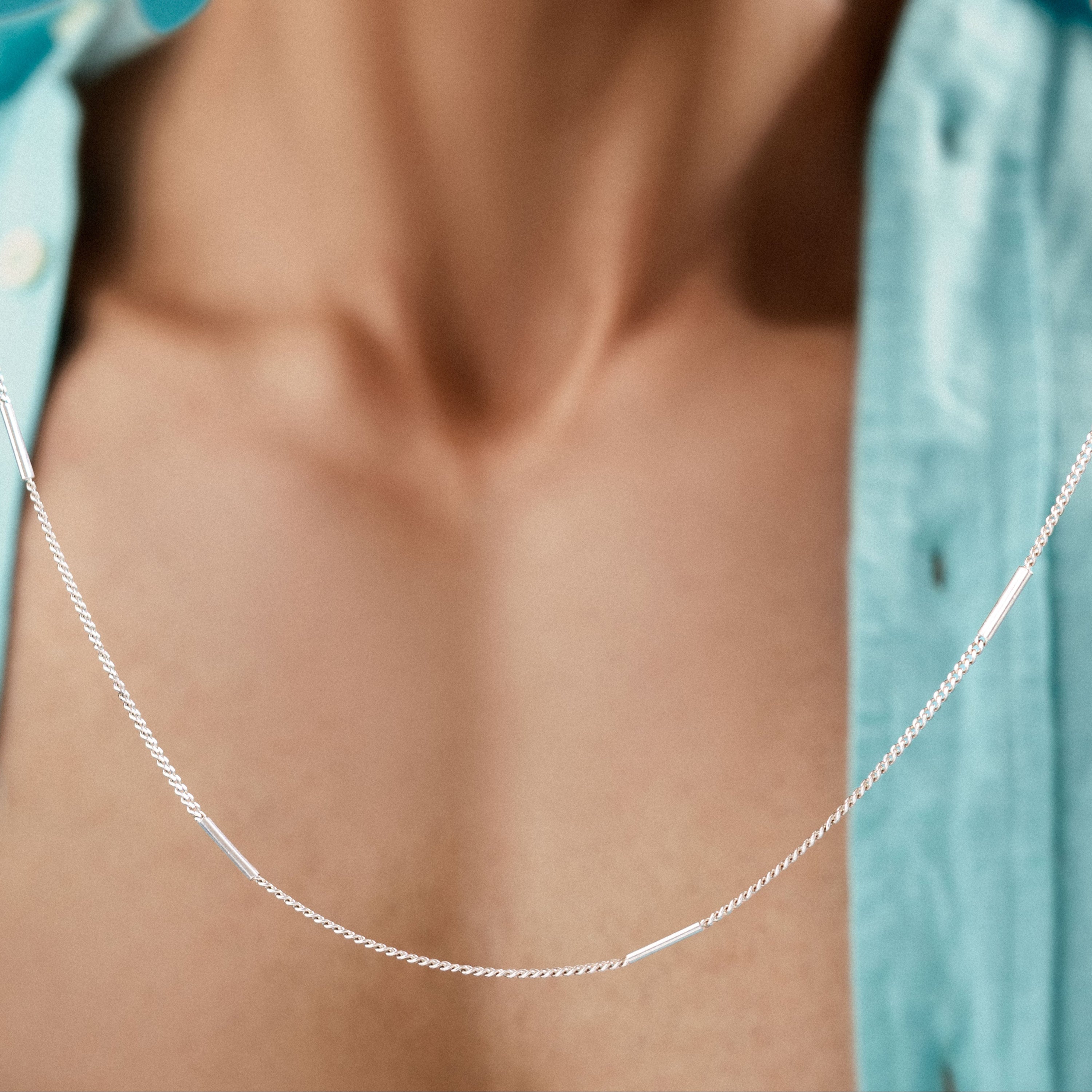 Drive Chain & Bracelet Set - ARTSY SILVER