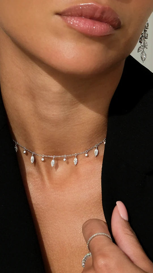 Diva Marquise Adjustable Necklace