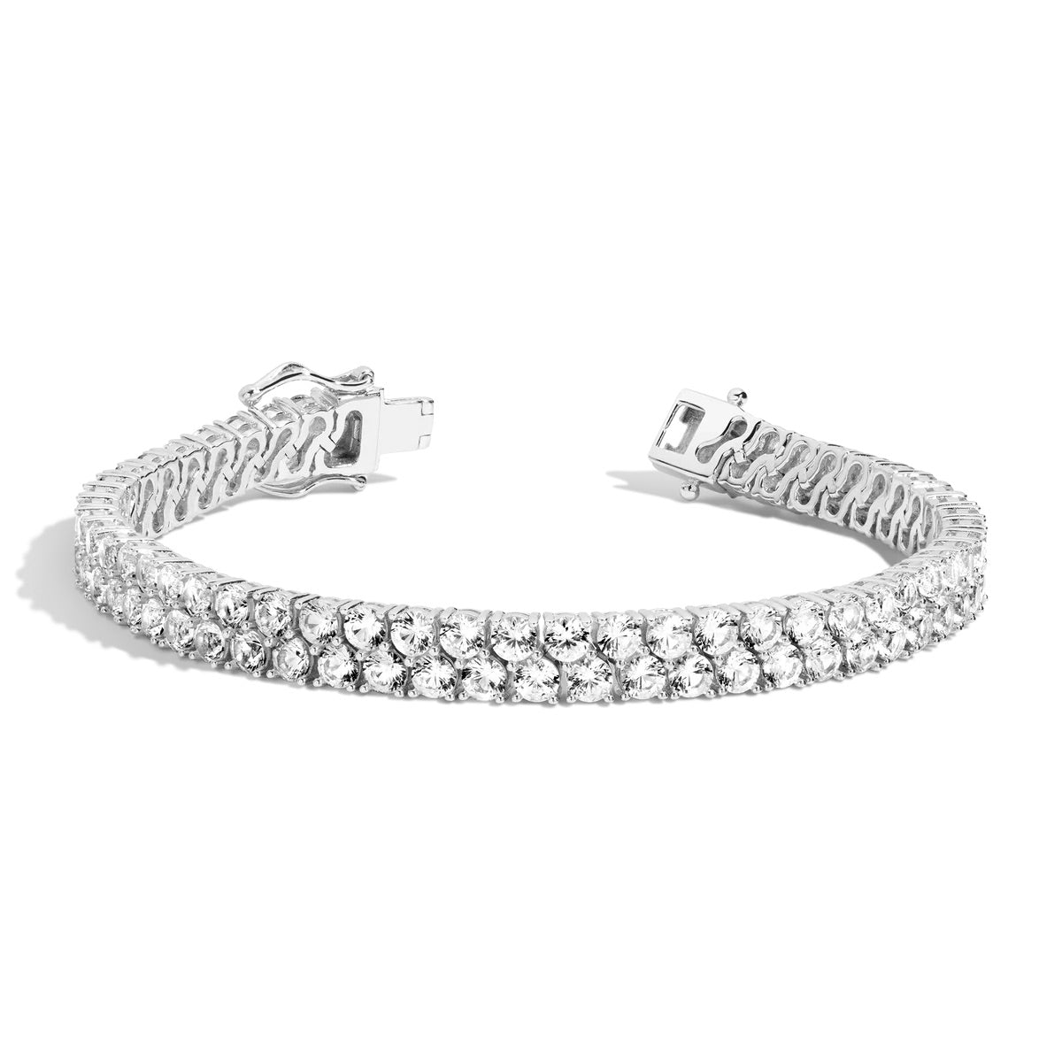 Twin Glow Tennis Bracelet