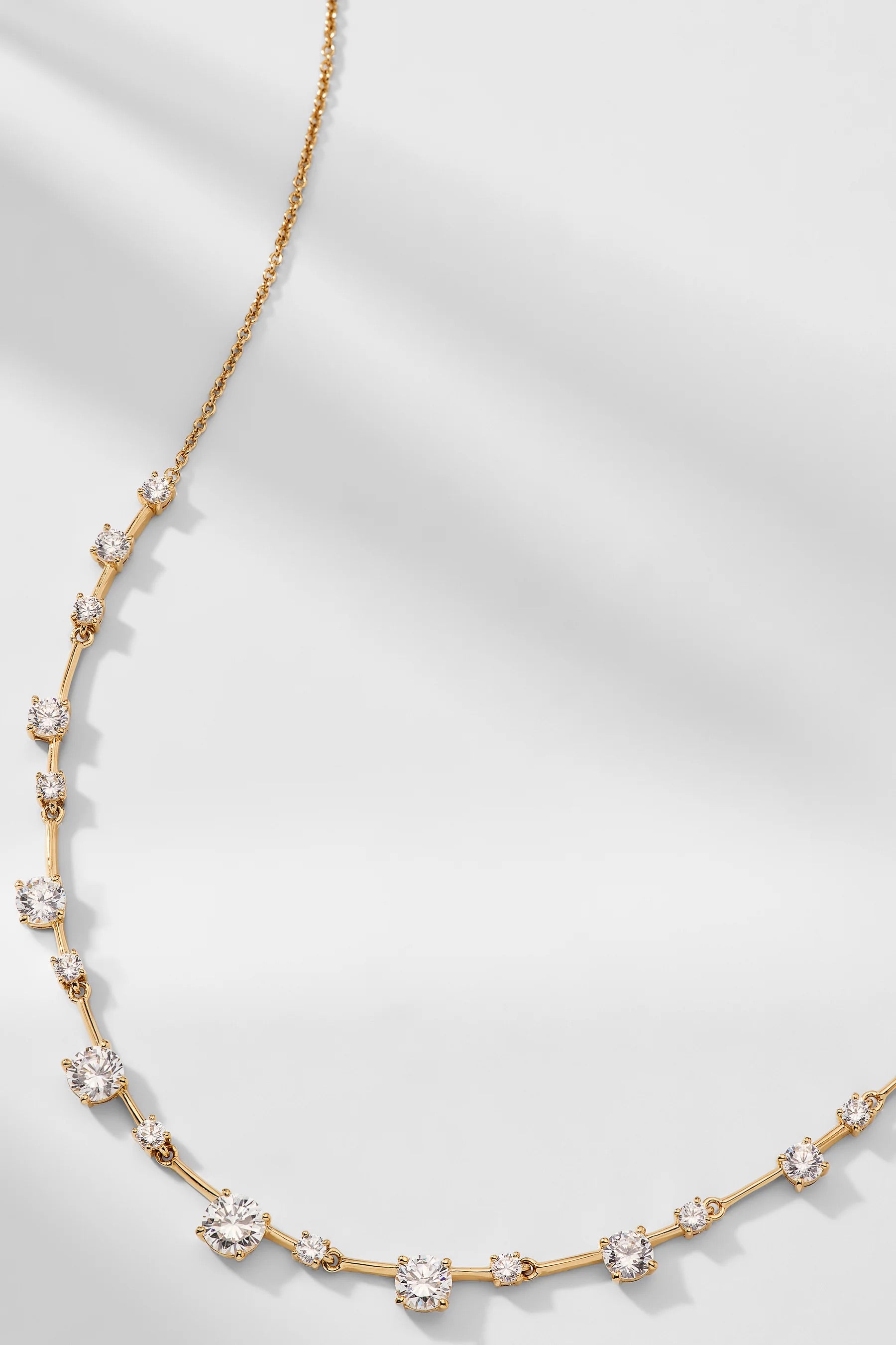 Evelyn Frontal Necklace - ARTSY SILVER