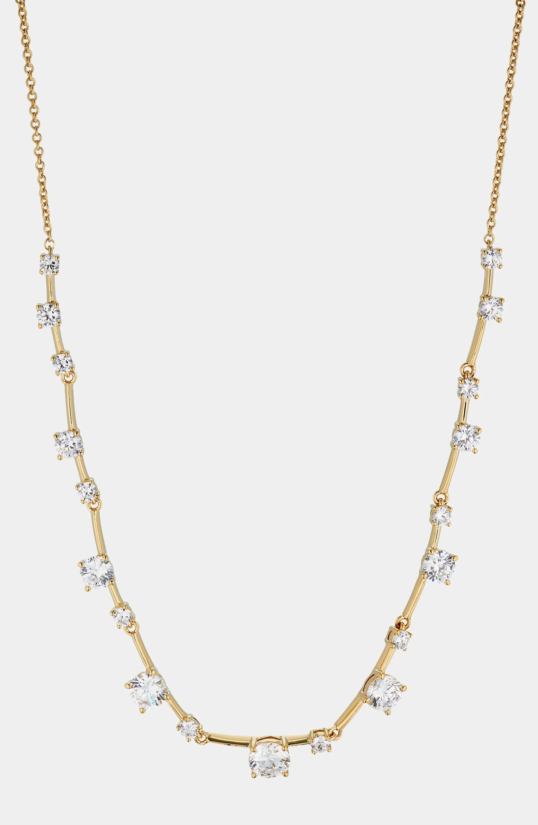 Evelyn Frontal Necklace - ARTSY SILVER