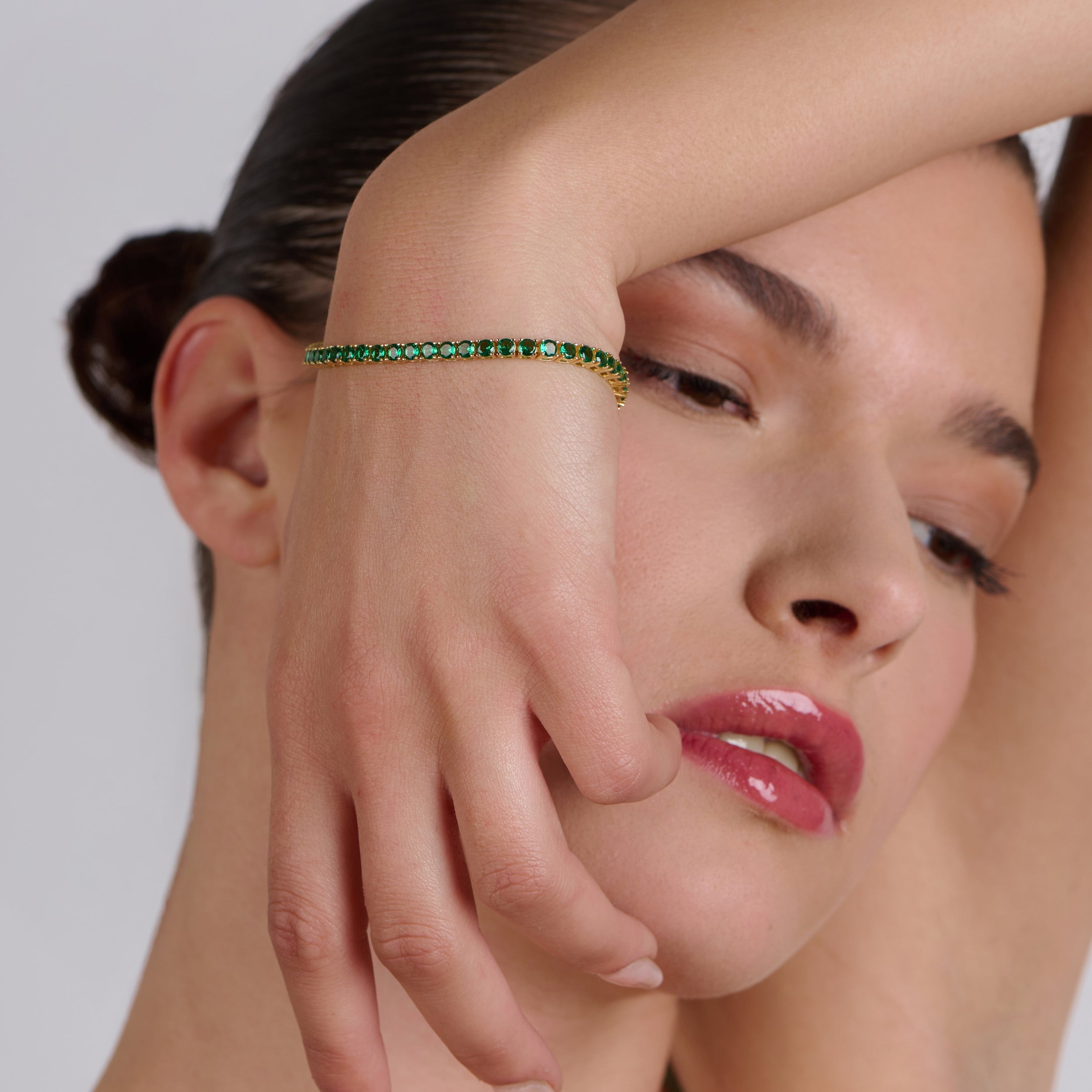 Emerald Tennis Bracelet