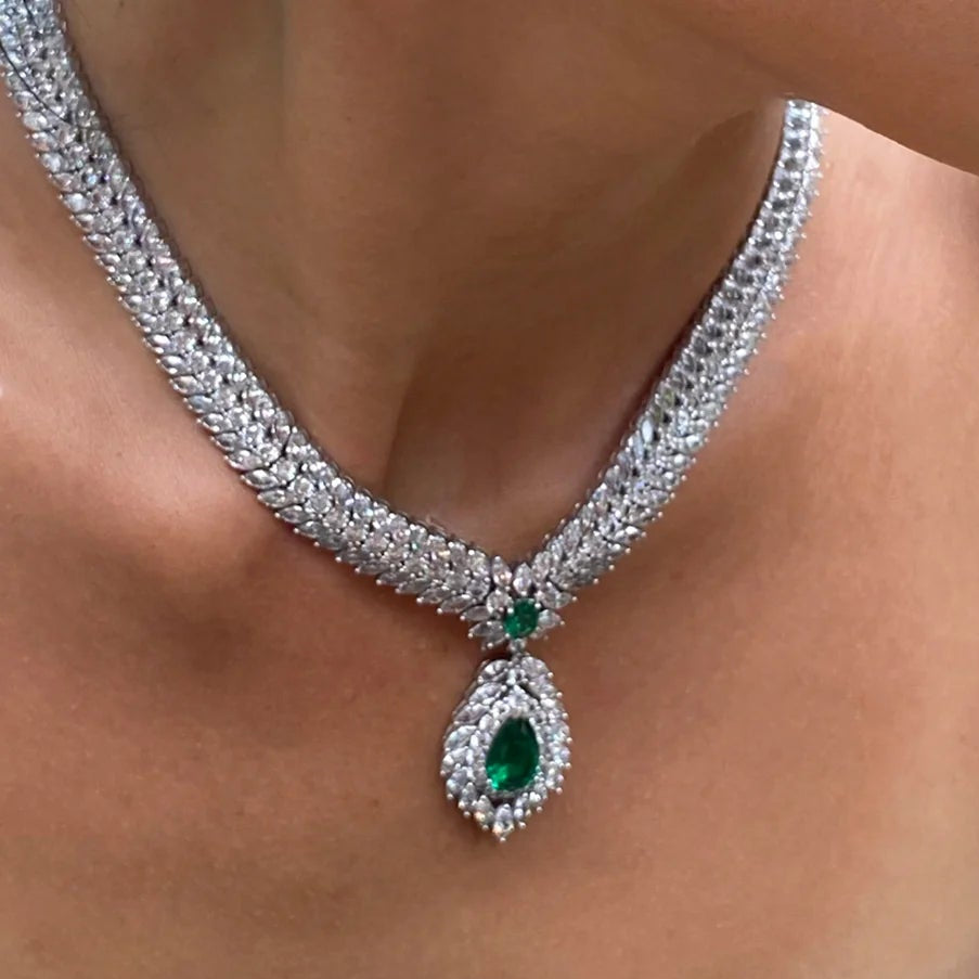 Éclat Verdélia Necklace