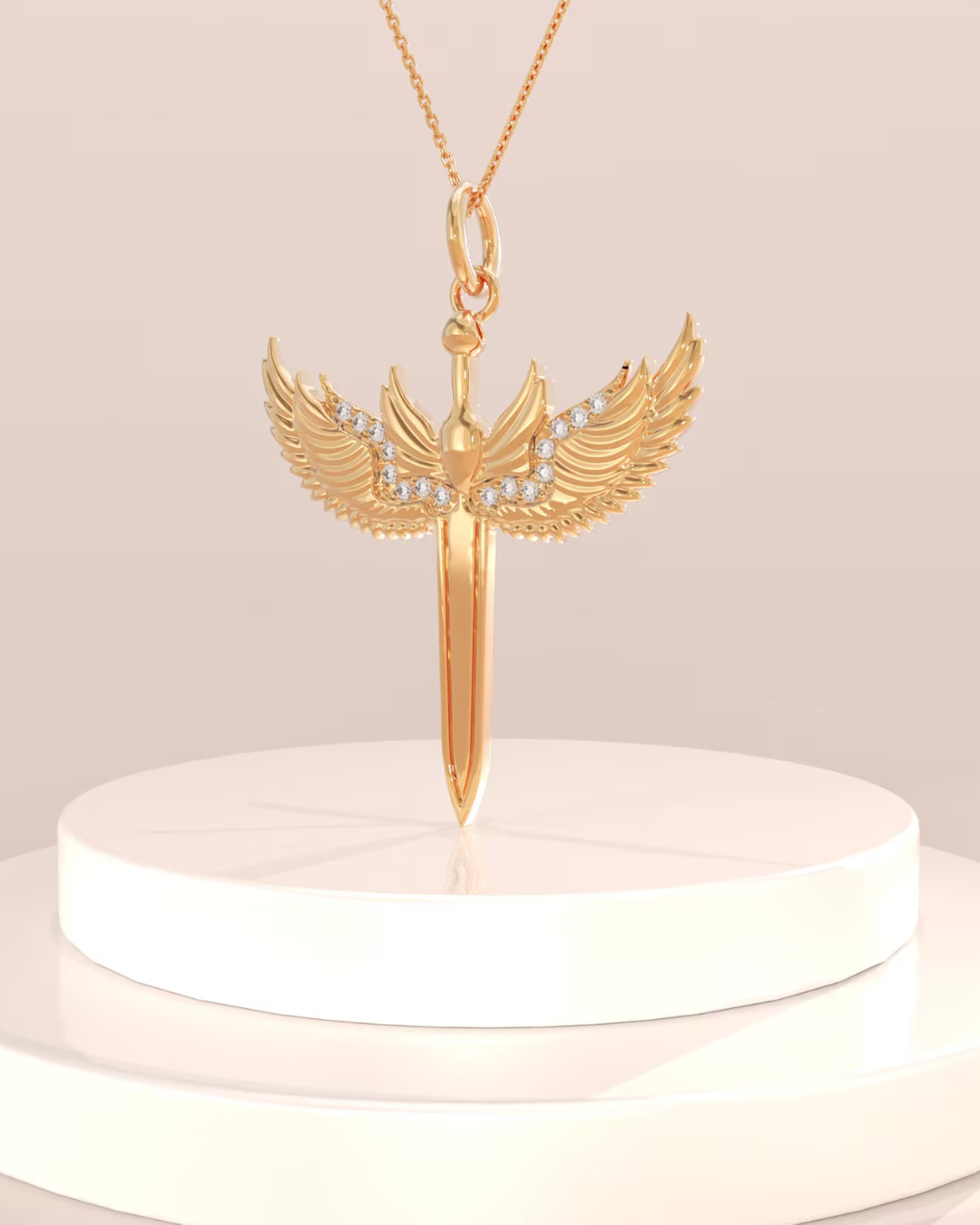 Excalibur Sword Necklace - ARTSY SILVER