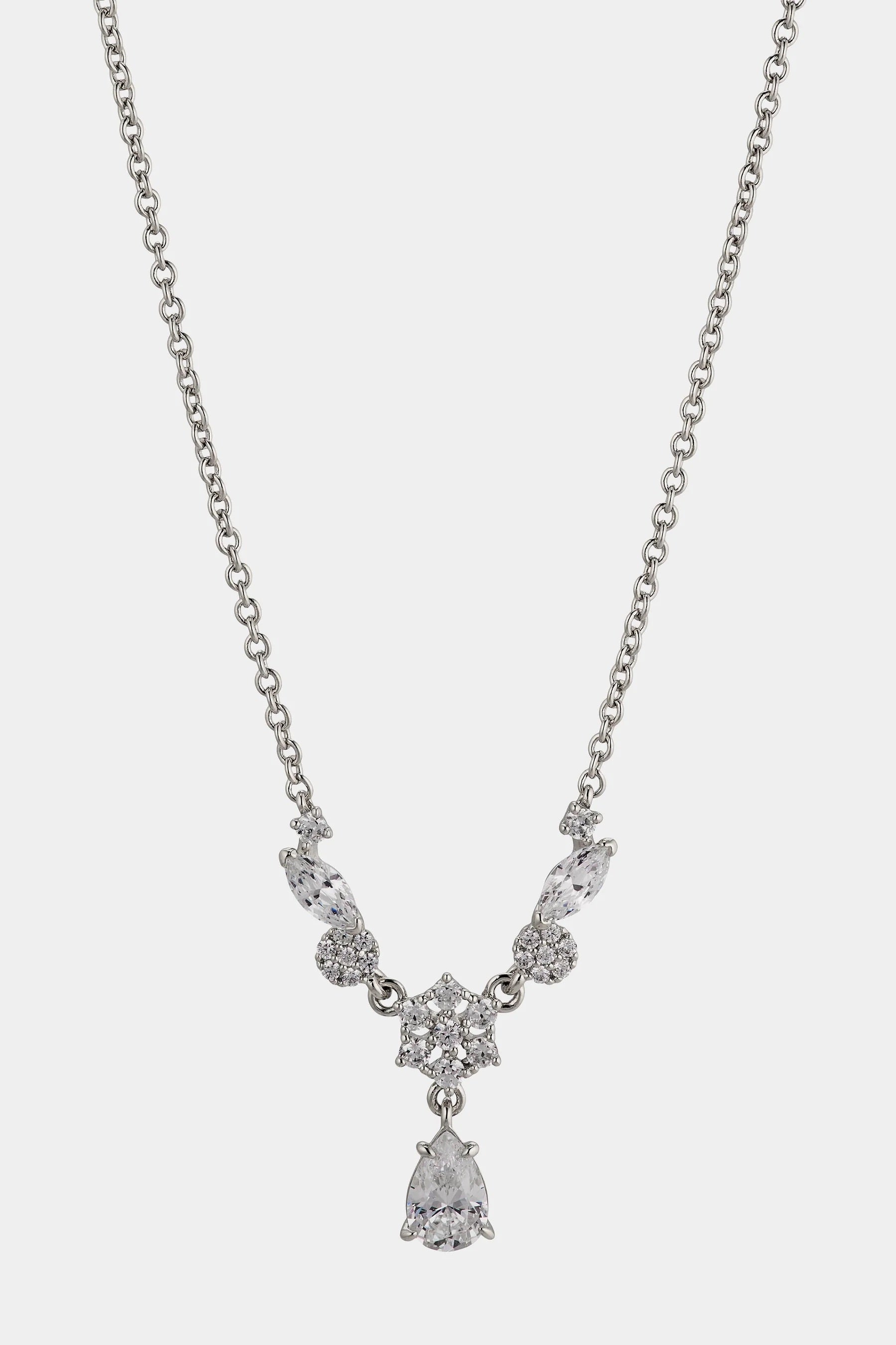 Liora Floral Frontal Necklace