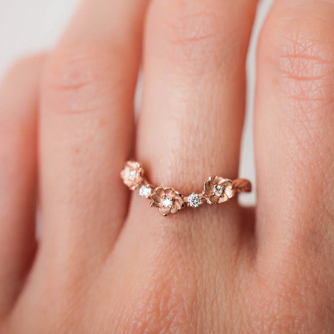 Barbie Blossom 2 Set Ring - ARTSY SILVER