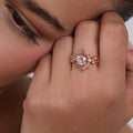 Floral Charm Ring