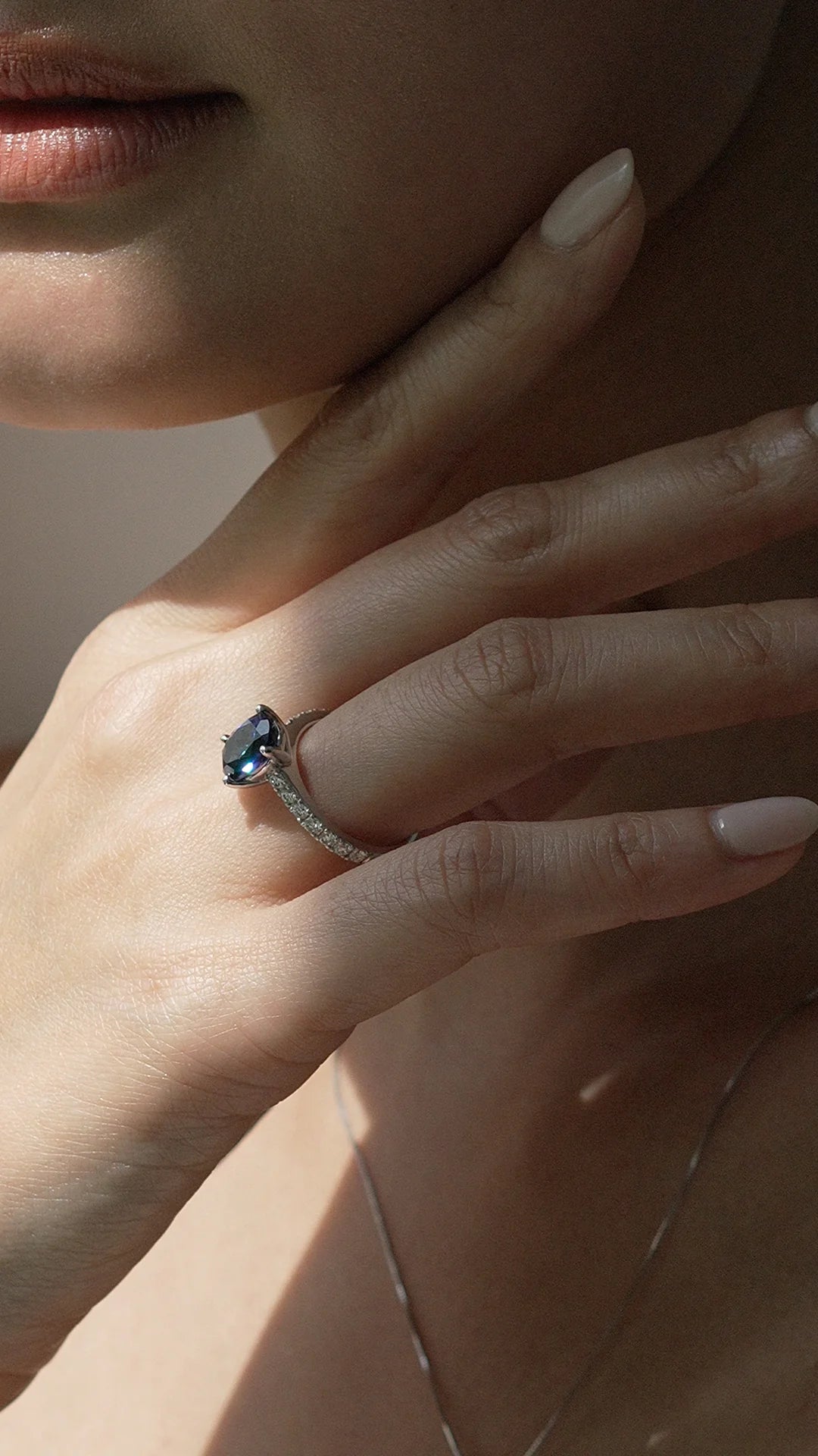 Forever Yours Sapphire Ring - ARTSY SILVER