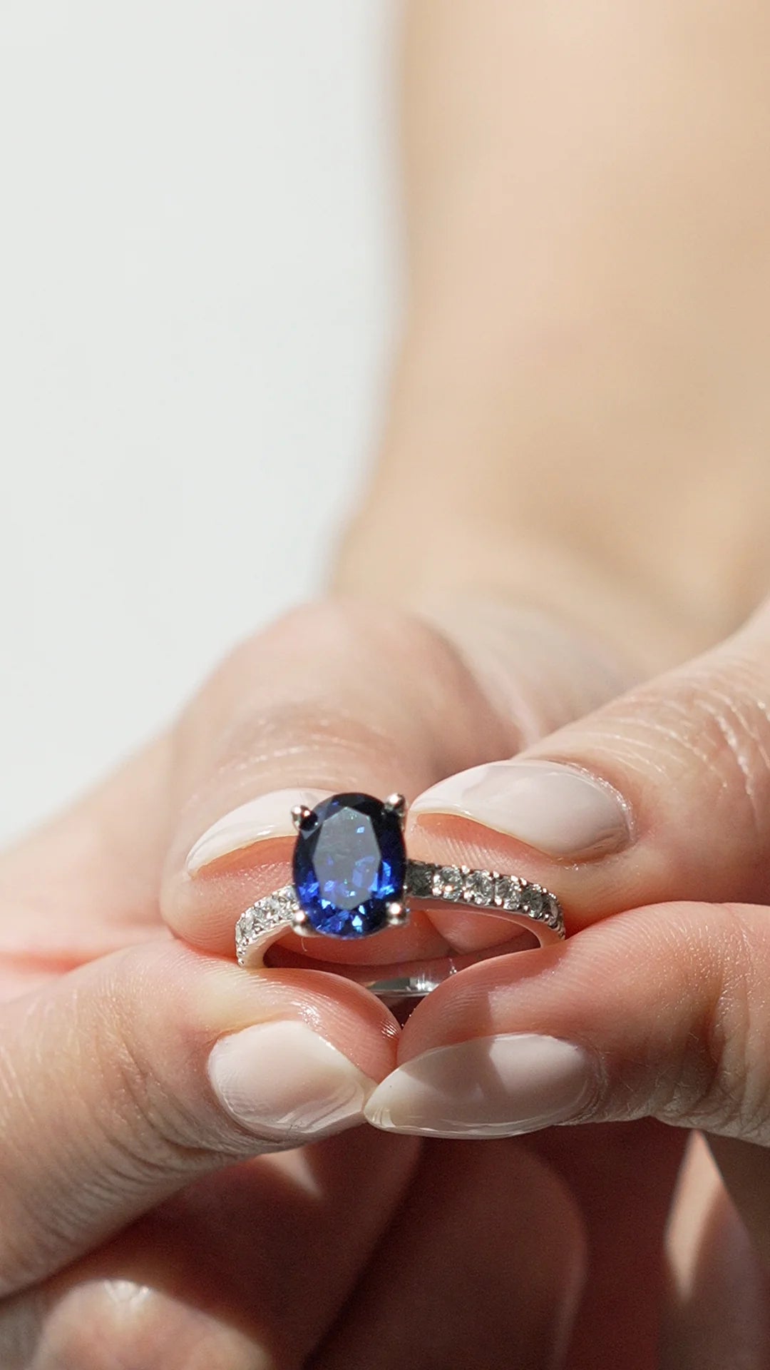 Forever Yours Sapphire Ring - ARTSY SILVER