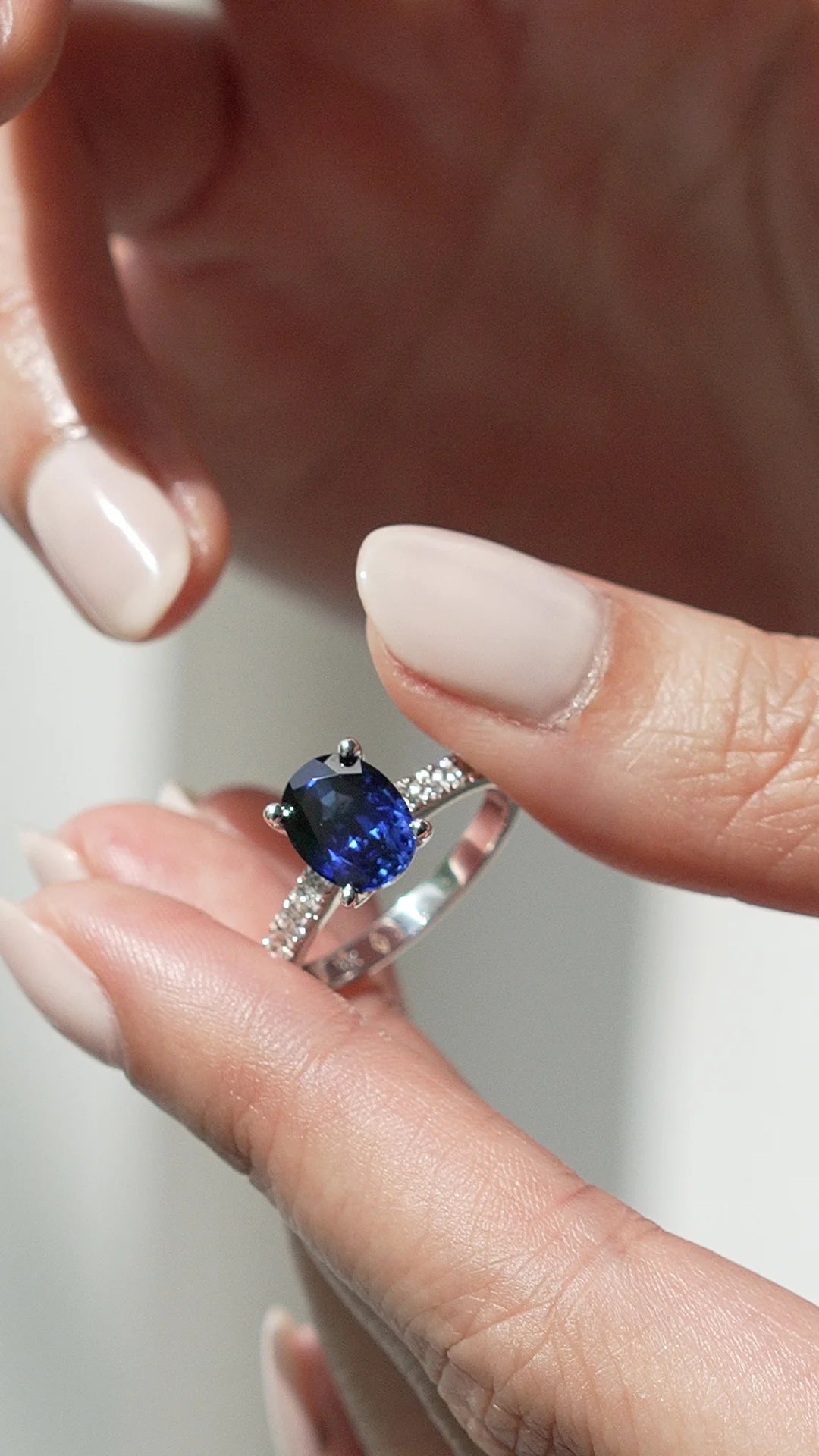 Forever Yours Sapphire Ring - ARTSY SILVER