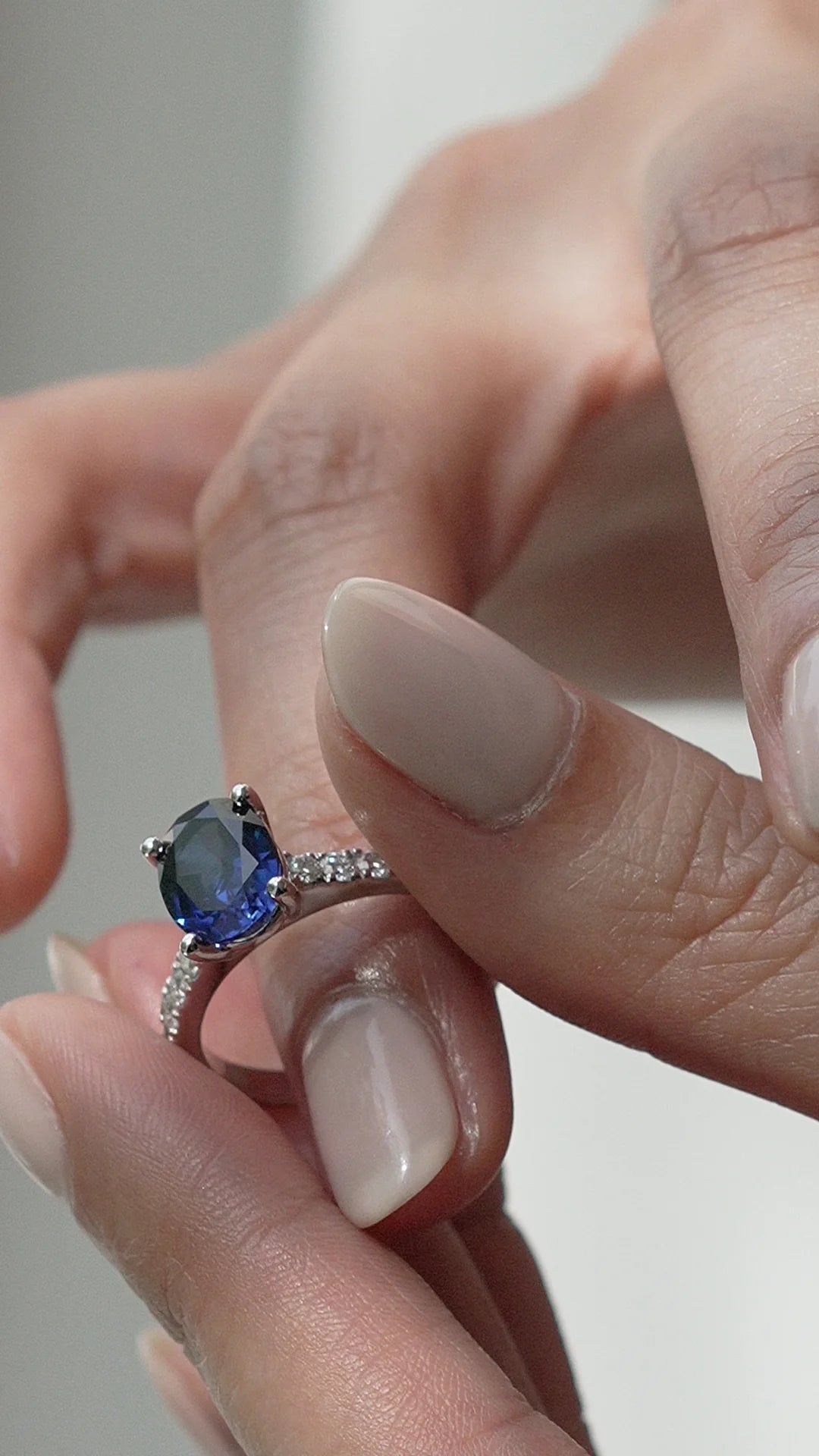 Forever Yours Sapphire Ring - ARTSY SILVER