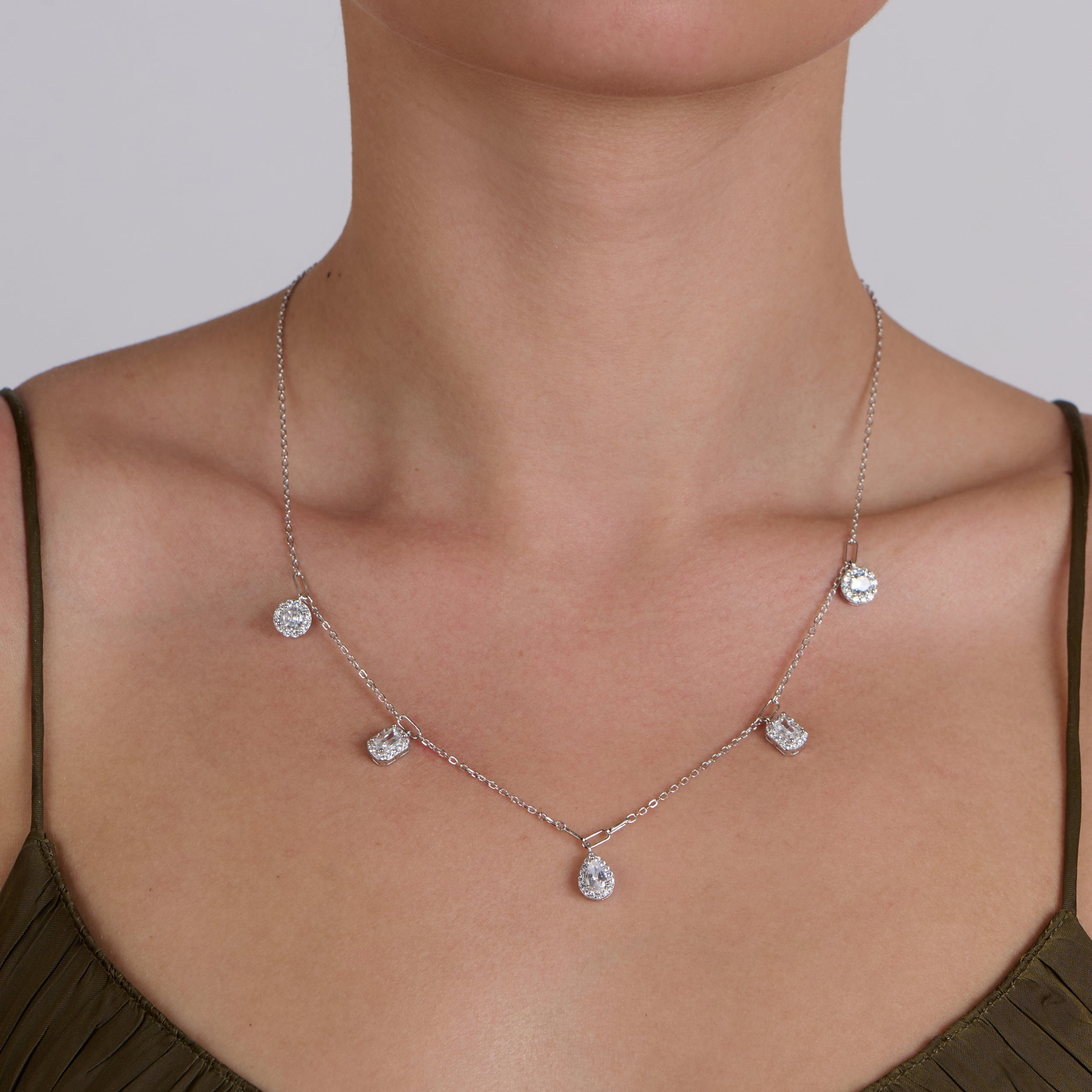 Frosting Mix Shapes Necklace