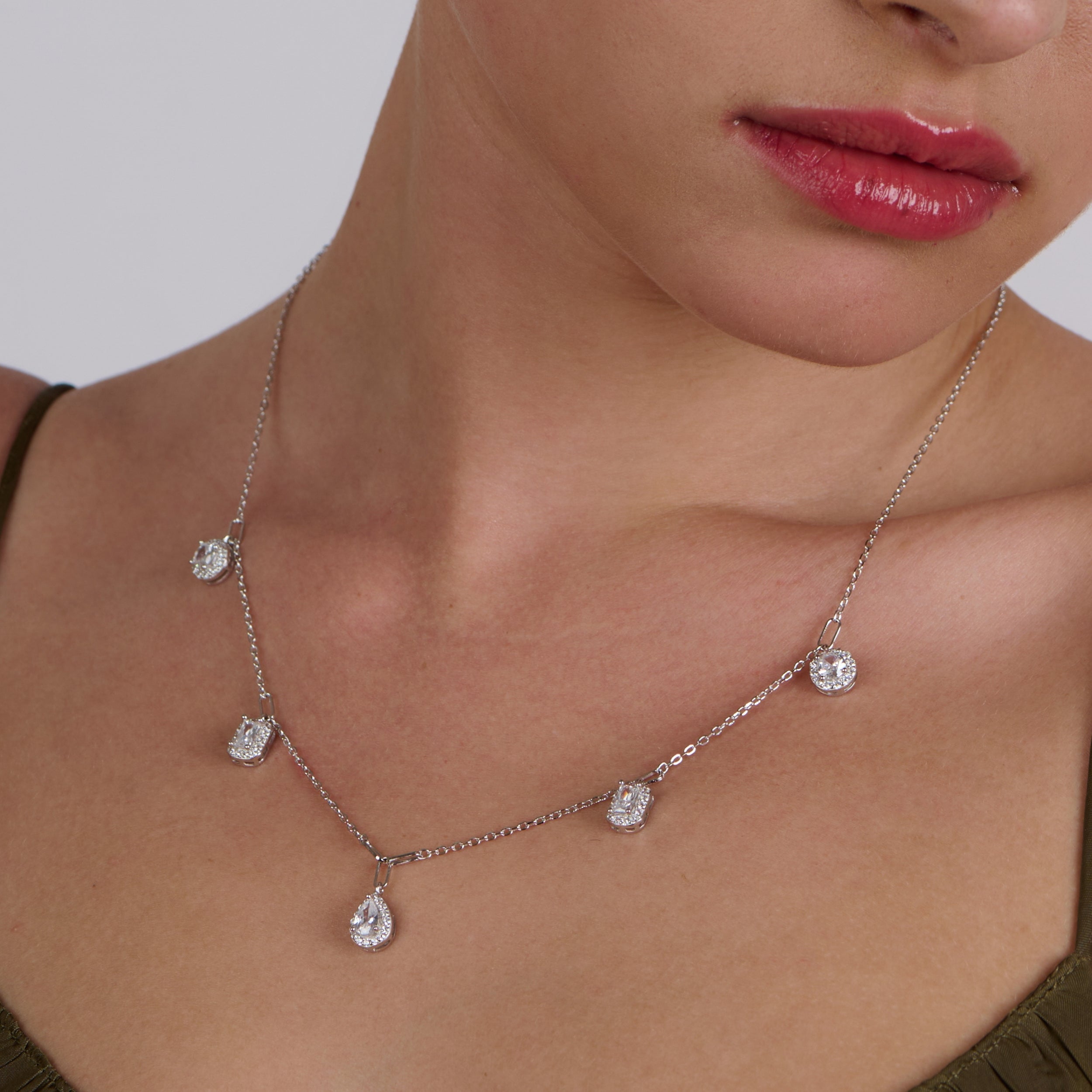 Frosting Mix Shapes Necklace