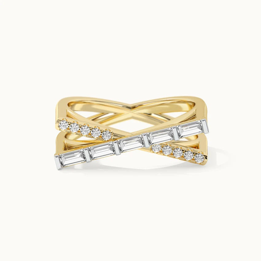 Geometric- Cross -Ring
