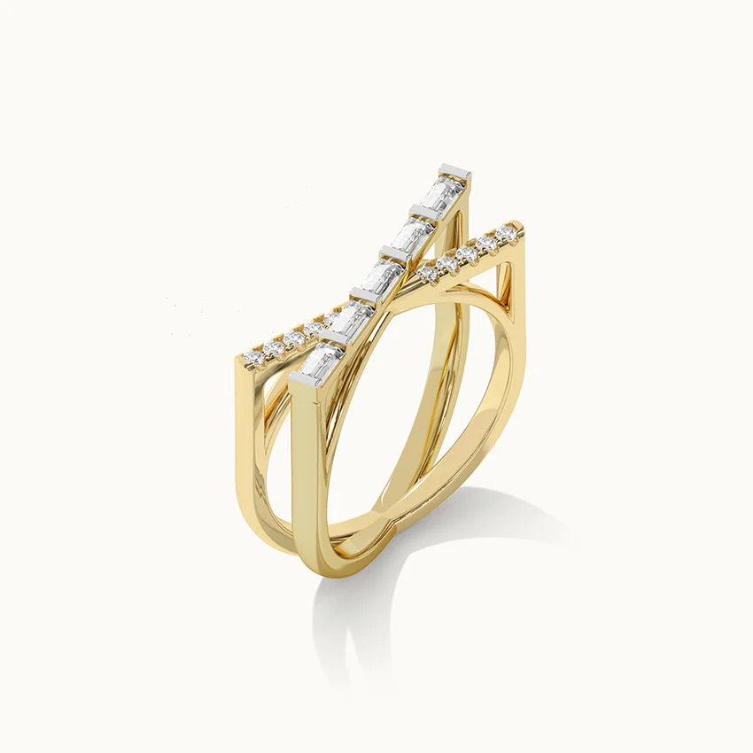Geometric- Cross -Ring