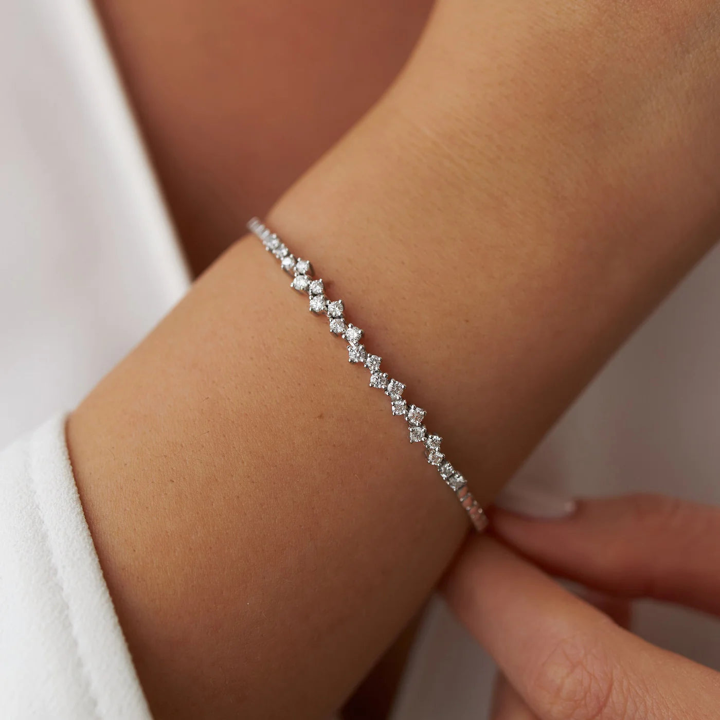 Glimmer Lady Zircon Bangle